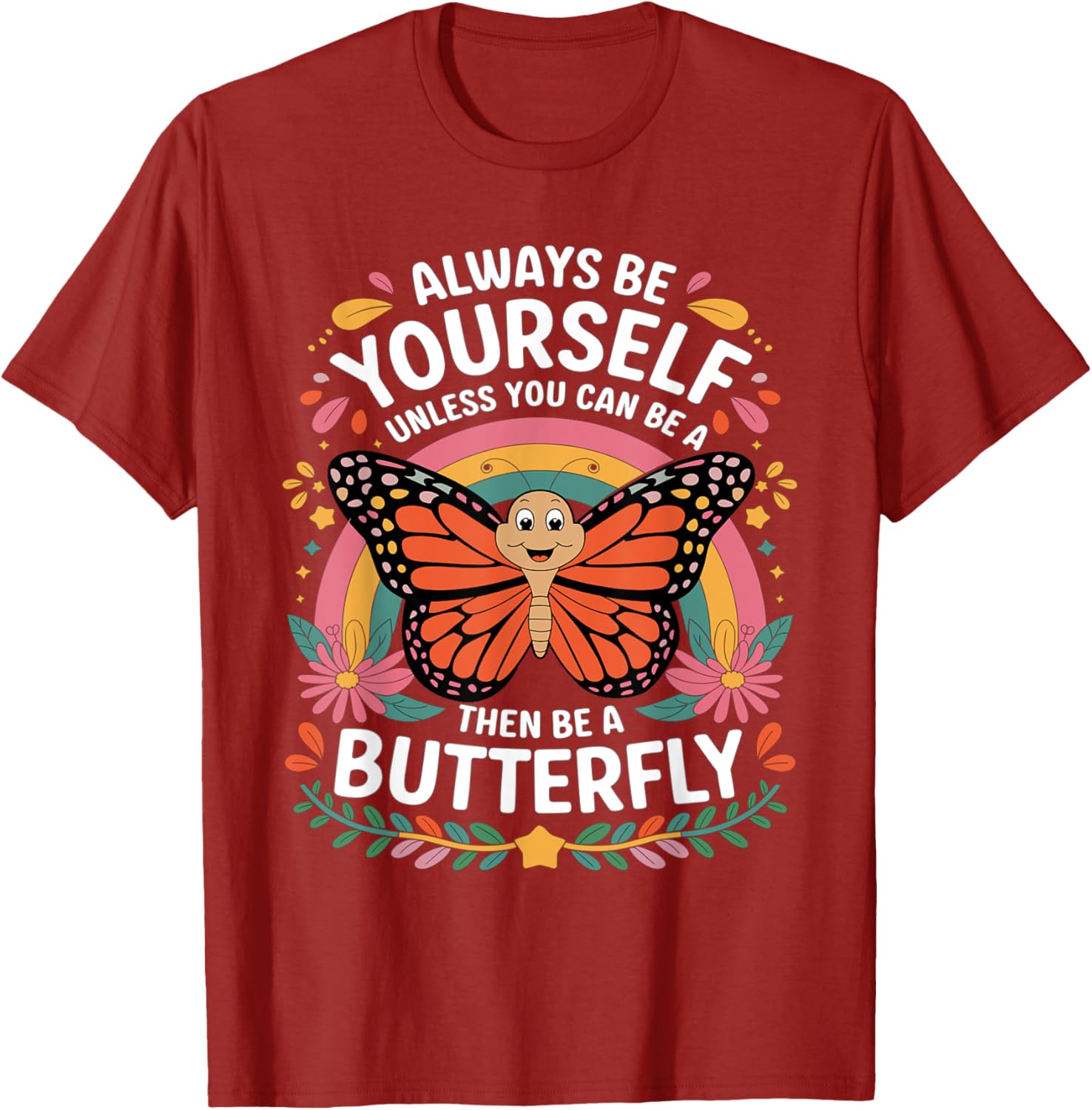 Cute Butterfly T-Shirt with Funny Sarcastic Jokes for Butterfly Lovers - 13