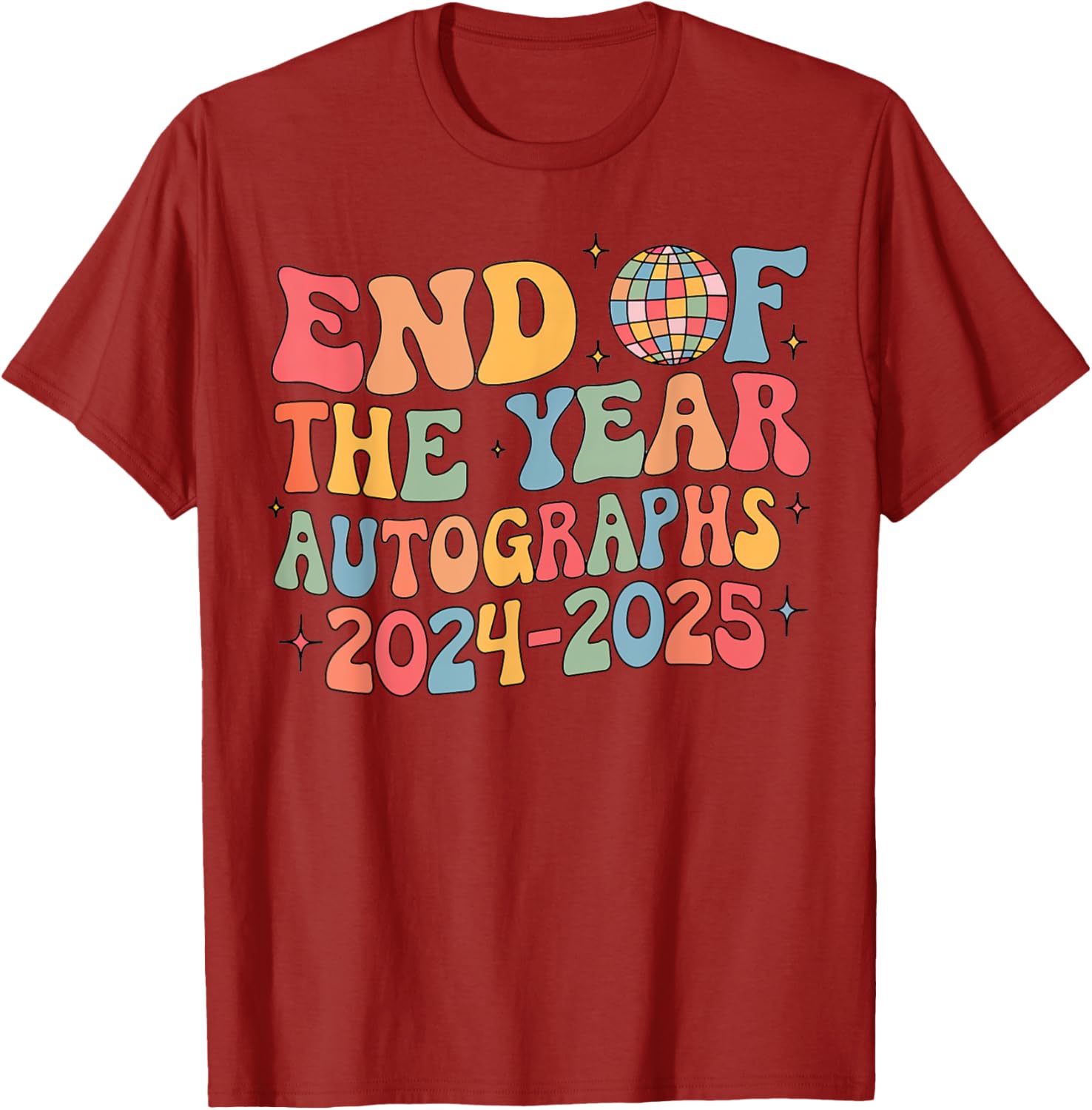 End of Year Autographs T-Shirt for Last Day of School 2024/2025 - 15