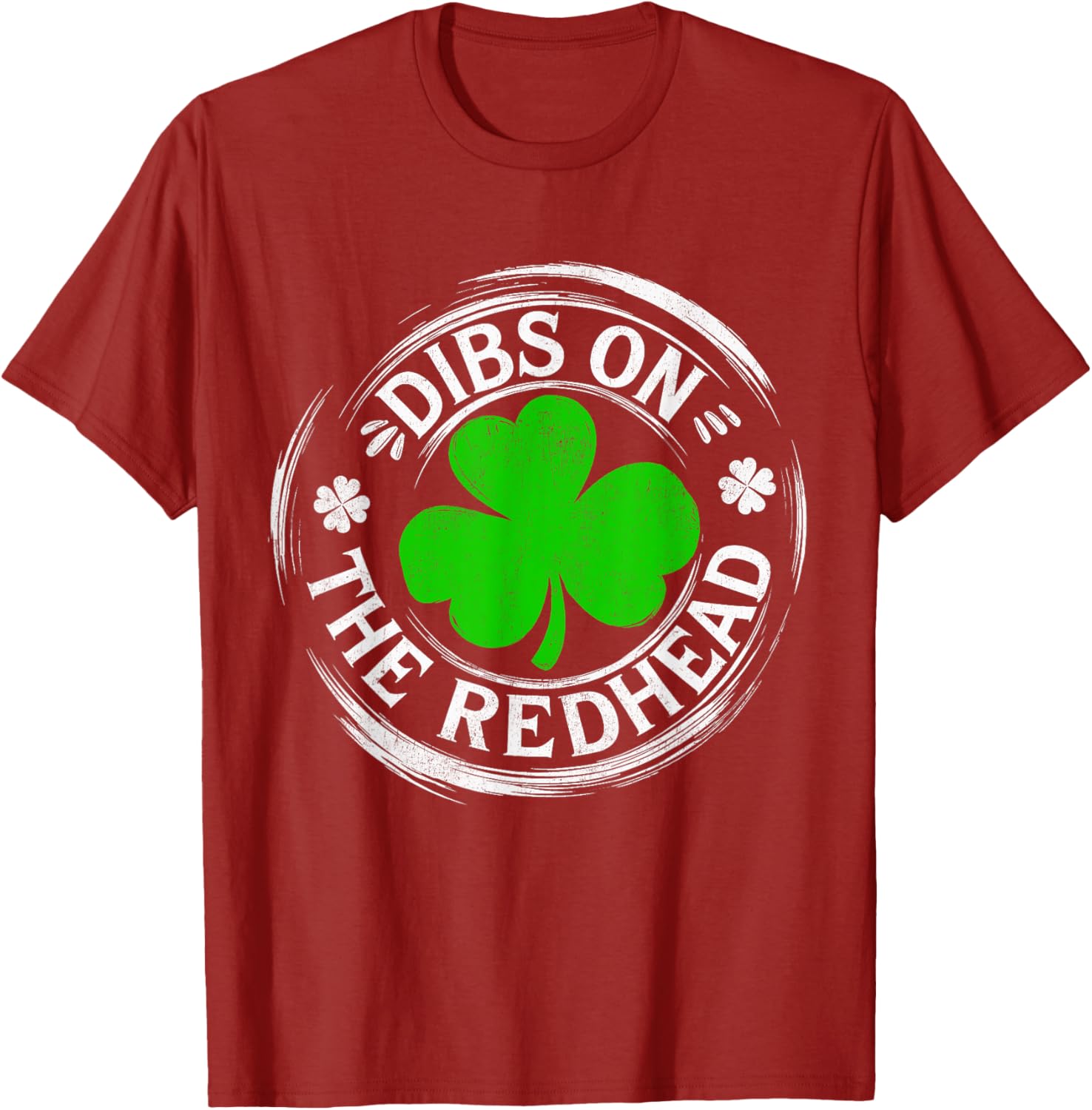 Dibs On The Redhead Funny St Patrick's Day T-Shirt for Fun Celebrations - 10