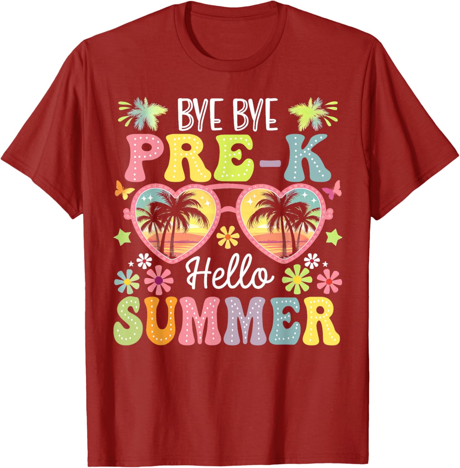 Goodbye Pre-K Hello Summer Boys Kids T-Shirt for Last Day of School - 4