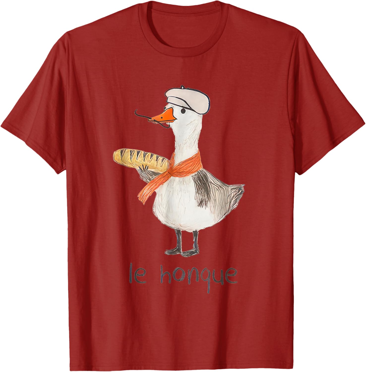 Funny French Goose Shirt Le Honque Casual Tee for Stylish Comfort - 3