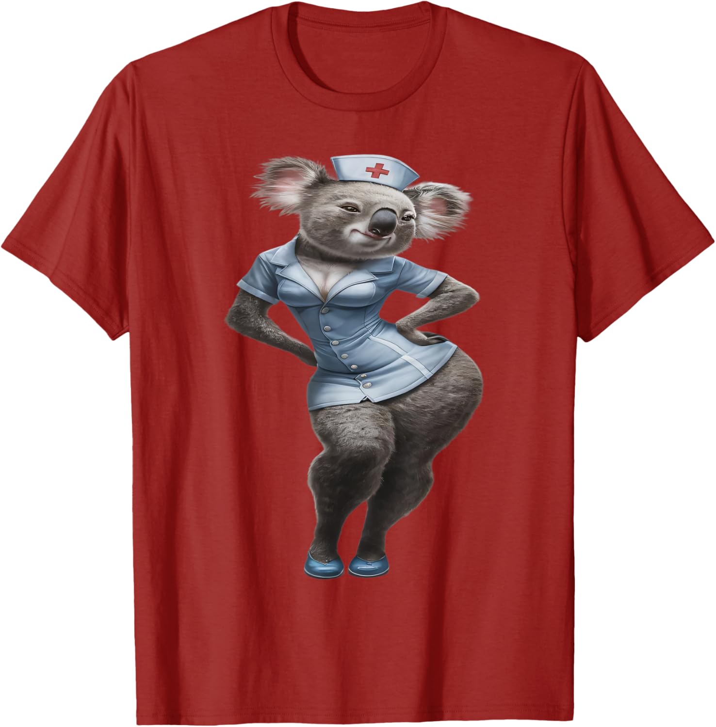 Funny Koala Nurse T-Shirt for Men and Women - Cute and Comfy Apparel - 5