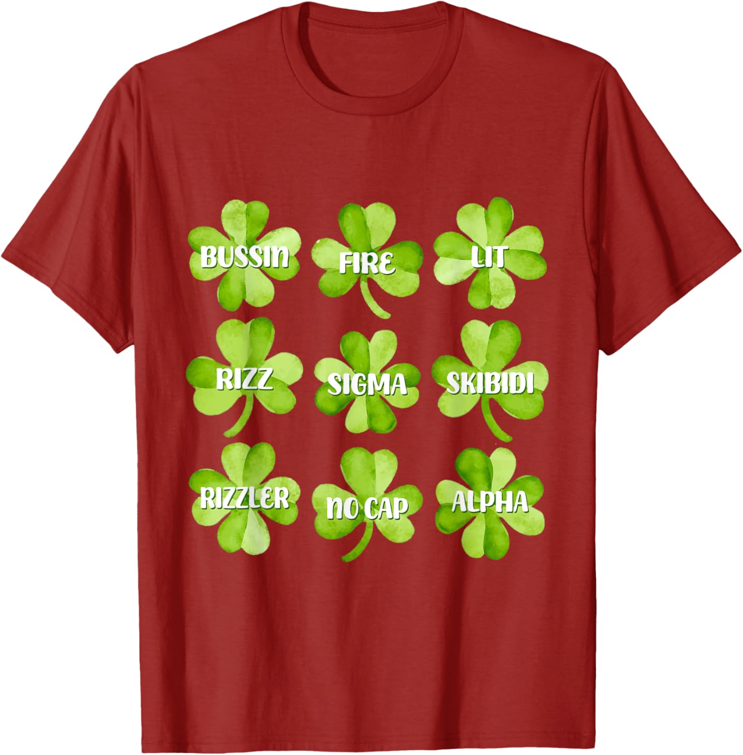 Funny Skibidi St Patricks Day Rizzlers Sigma T-Shirt for Celebrations - 2