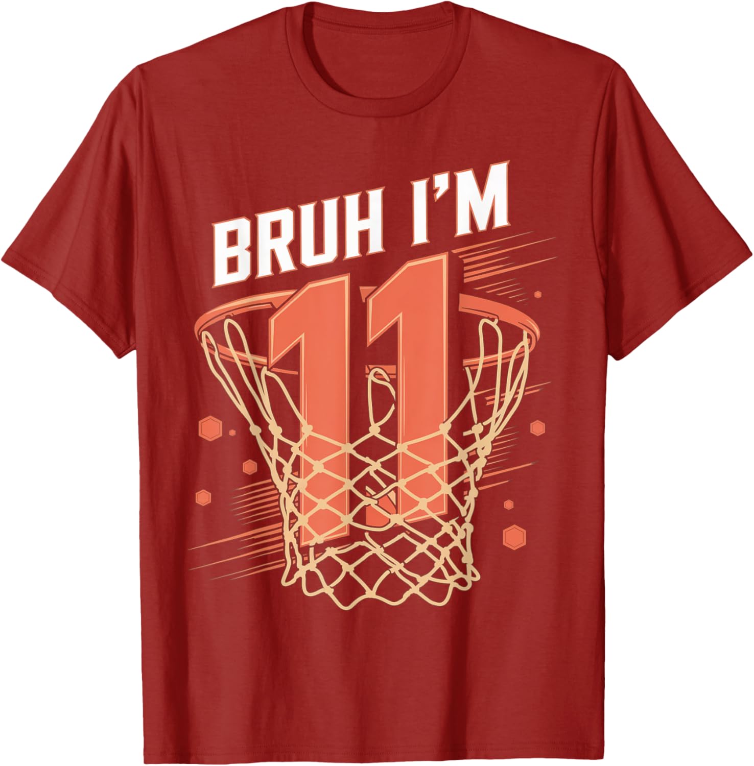 Cool Basketball Shirt for 11 Year Old Boys Birthday Celebration - 16