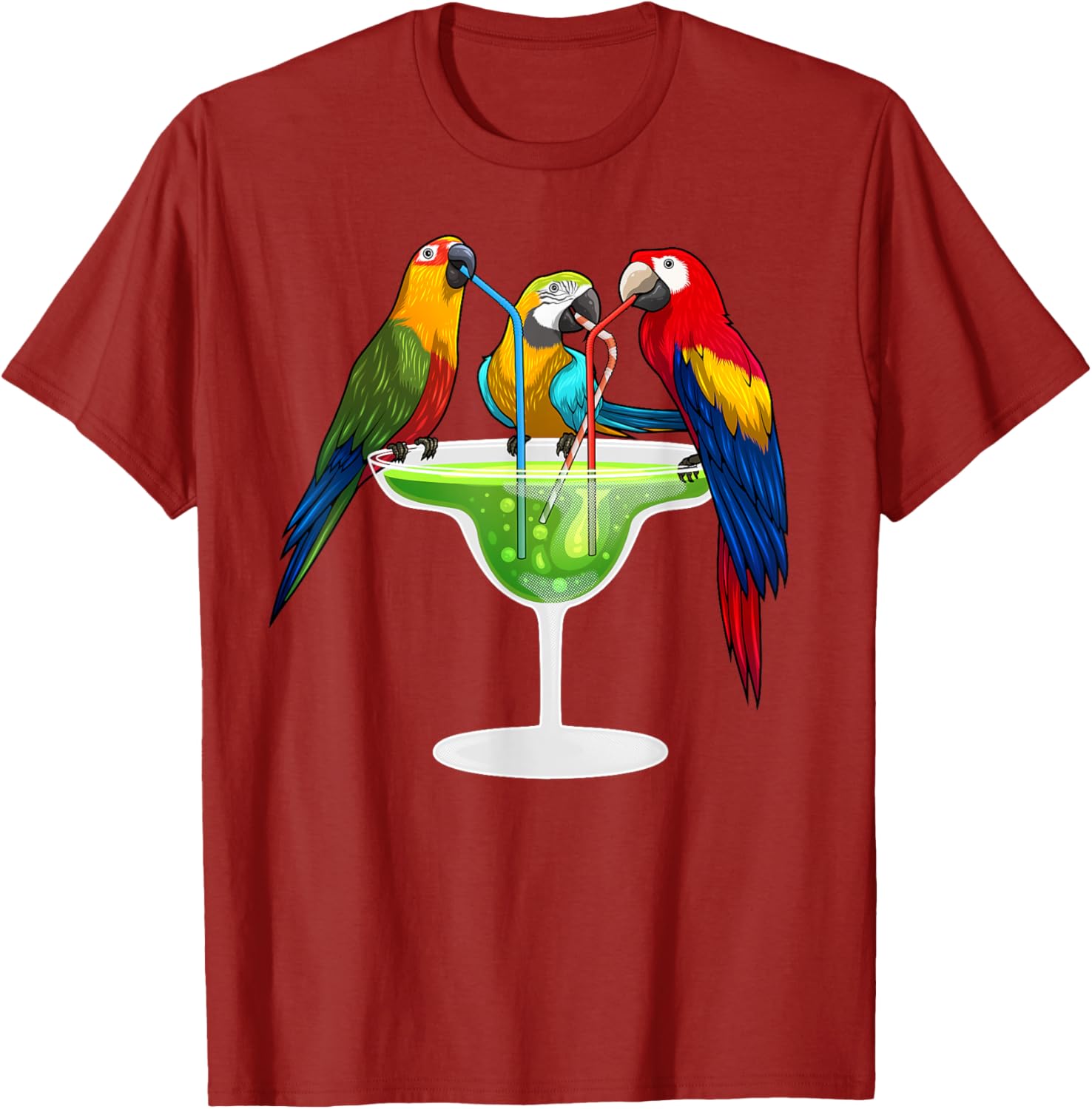 Cool Parrot Art T-Shirt for Bird Lovers - Fun Apparel for All Ages - 4