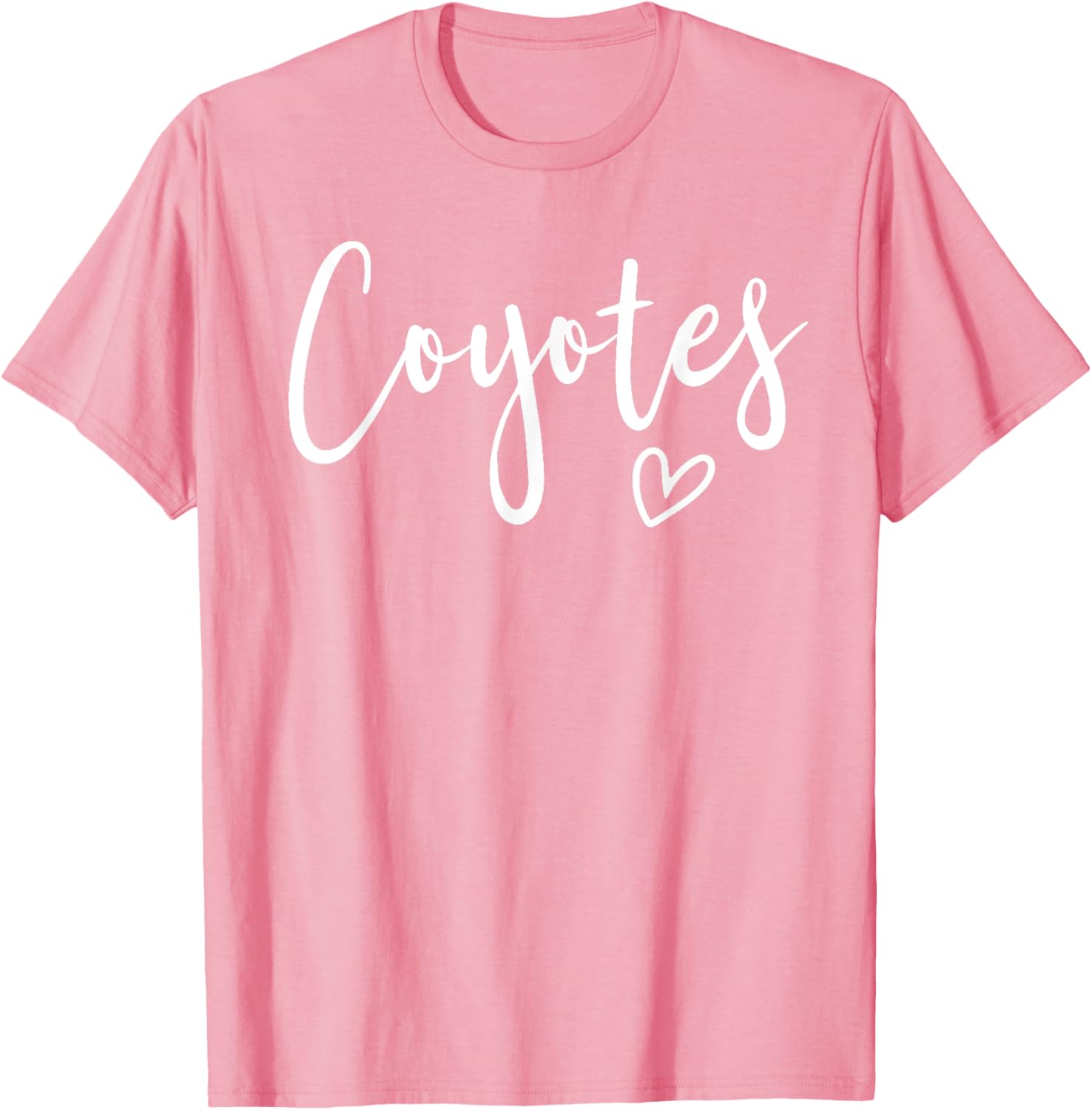 Coyotes High School Mascot Women's T-Shirt Stylish Team Apparel - 7