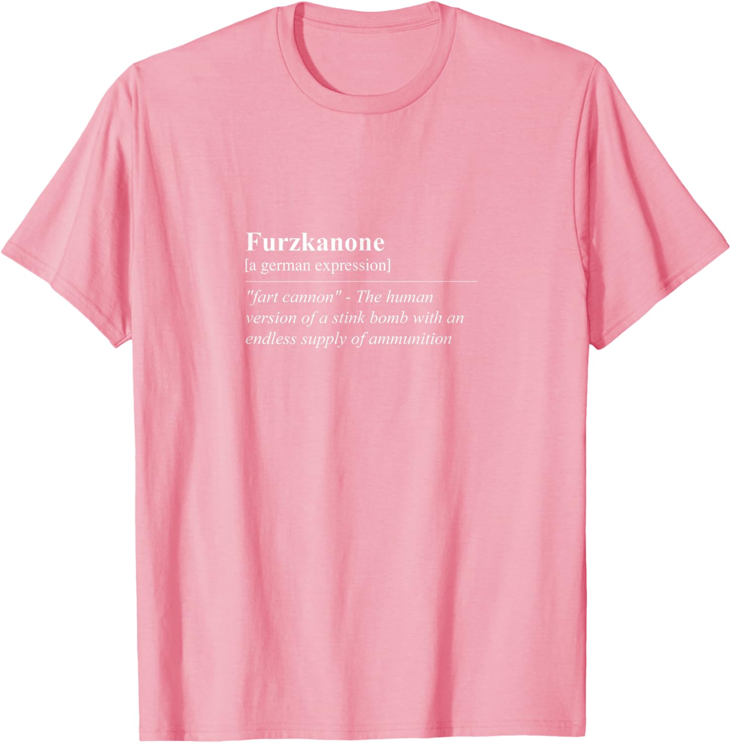 Funny Furzkanone T-Shirt - Quirky German Phrase Tee for Laughs - 24
