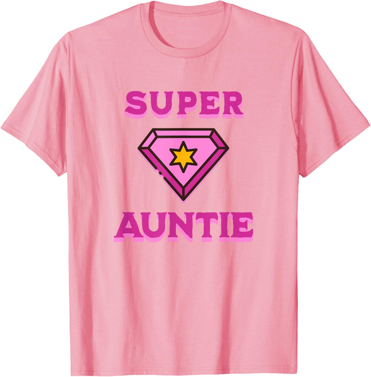 Funny Super Auntie T-Shirt for Mother's Day Gift - Cute and Comfy Apparel - 8