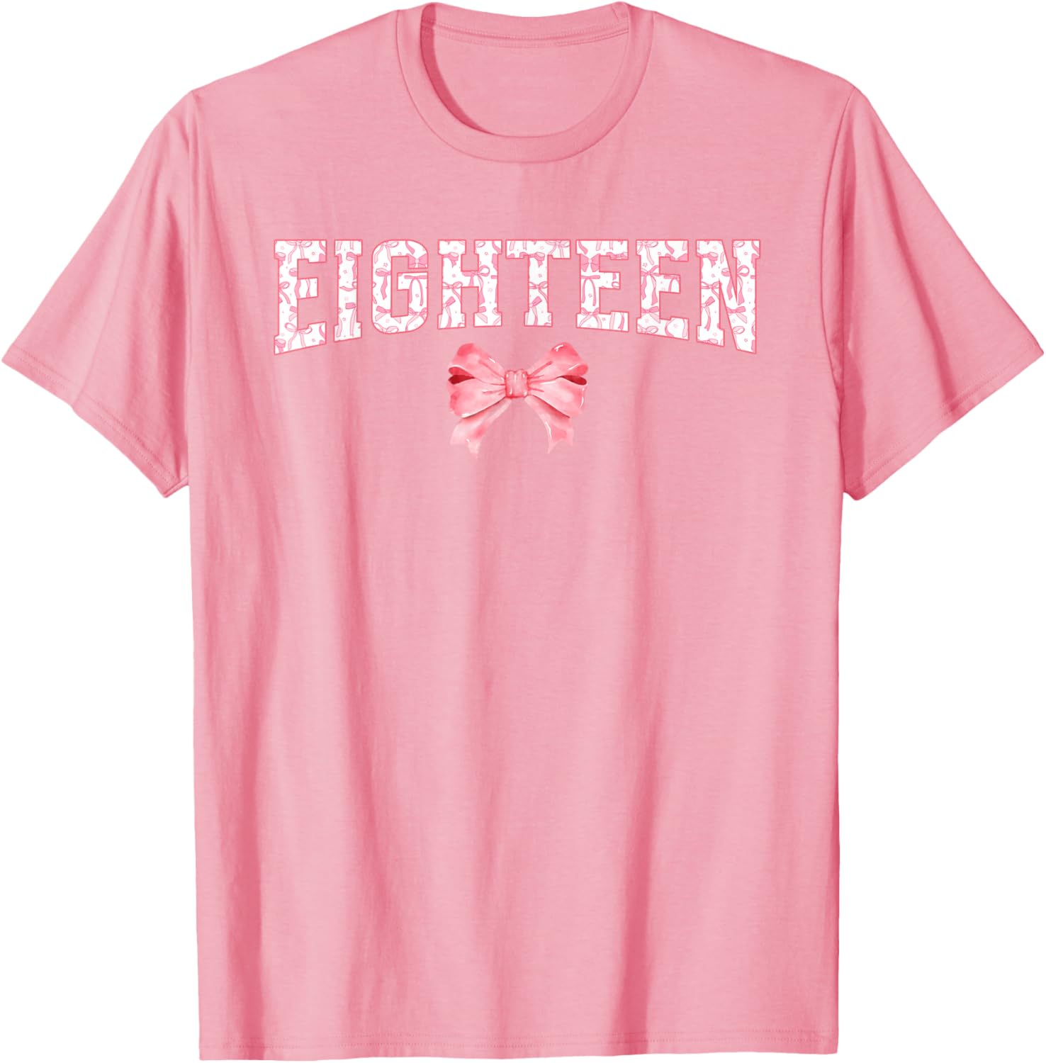 Coquette Bow T-Shirt for 18th Birthday Party Celebrate in Style - 15