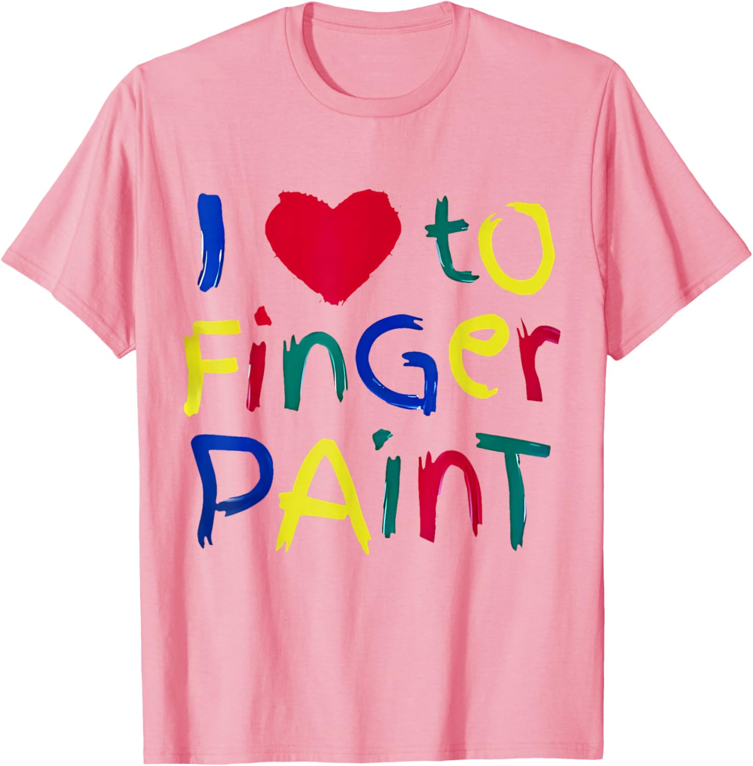 Cute Couple Finger Painting T-Shirt for Artsy Couples and Creative Fun - 13
