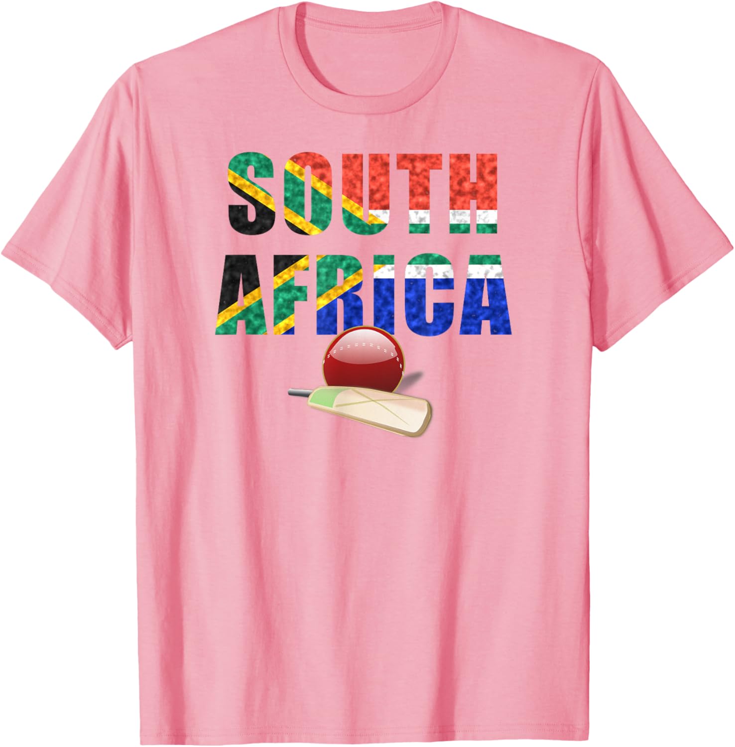 Cricket South Africa Flag T-Shirt Perfect for Fans and Players - 4