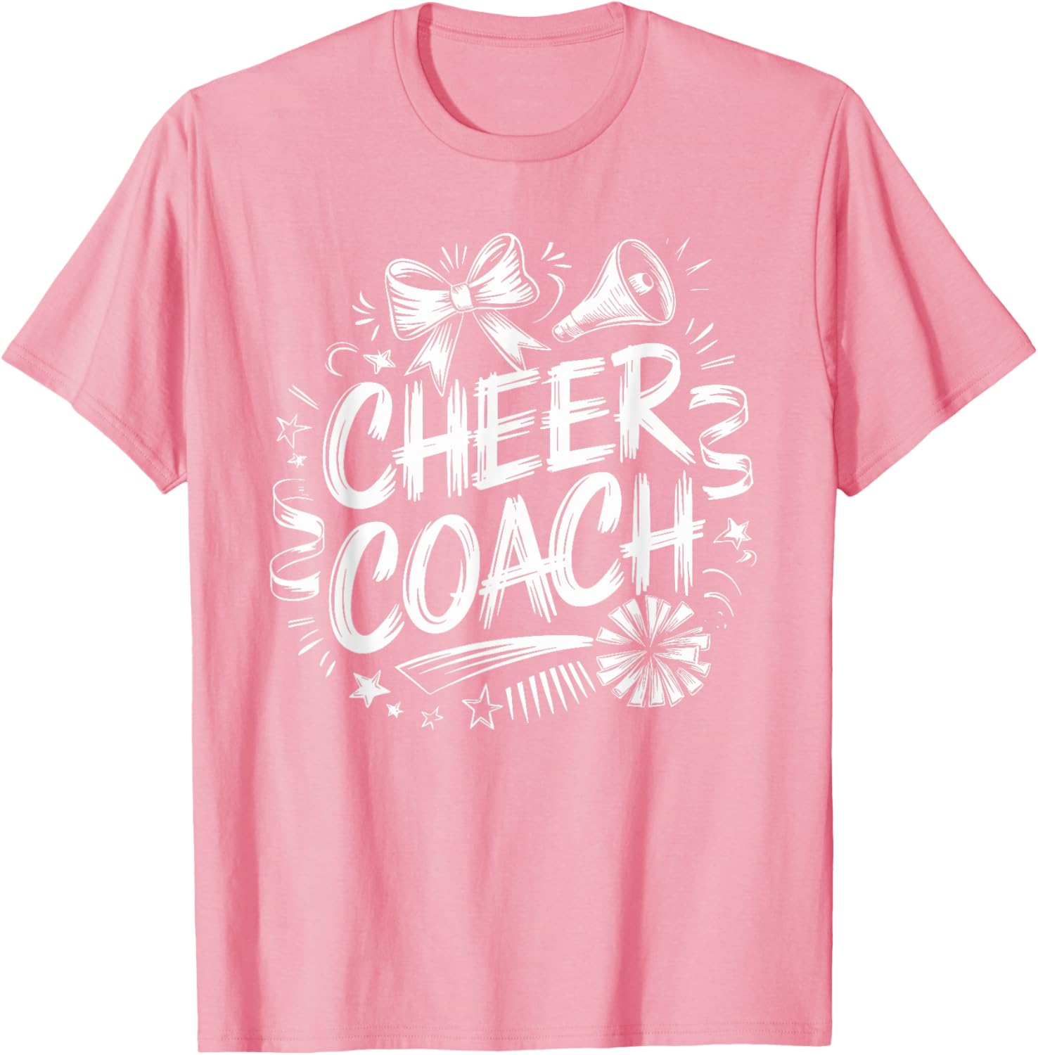 Cheer Coach T-Shirt for Cheerleaders - Cheerleading Apparel Gift - 7