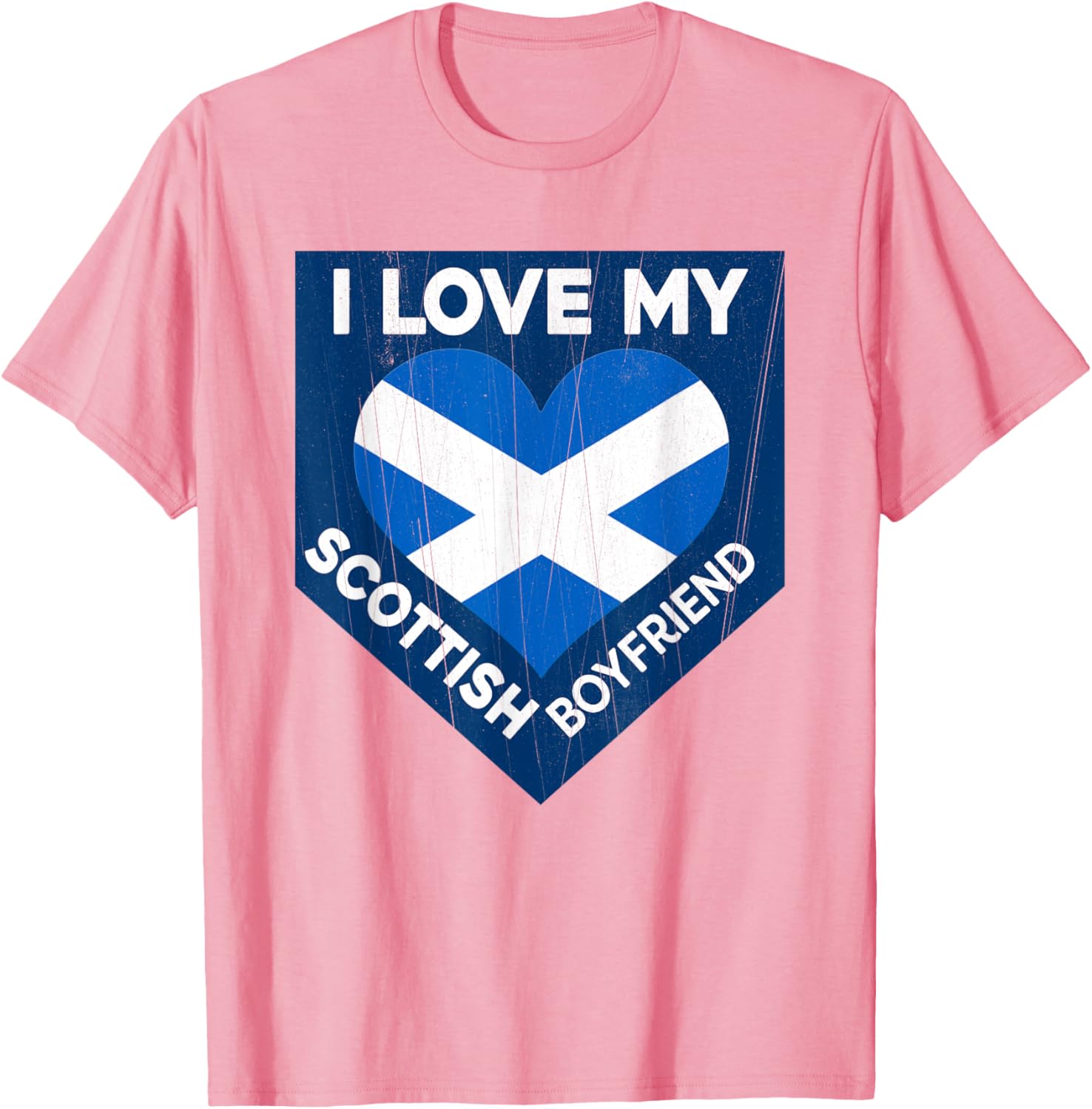 Funny I Love My Scottish Boyfriend T-Shirt for Proud Girlfriends - 6