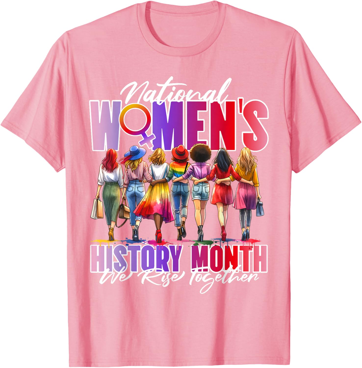 Embrace Equity Women's History Month 2025 T-Shirt for Every Woman - 12