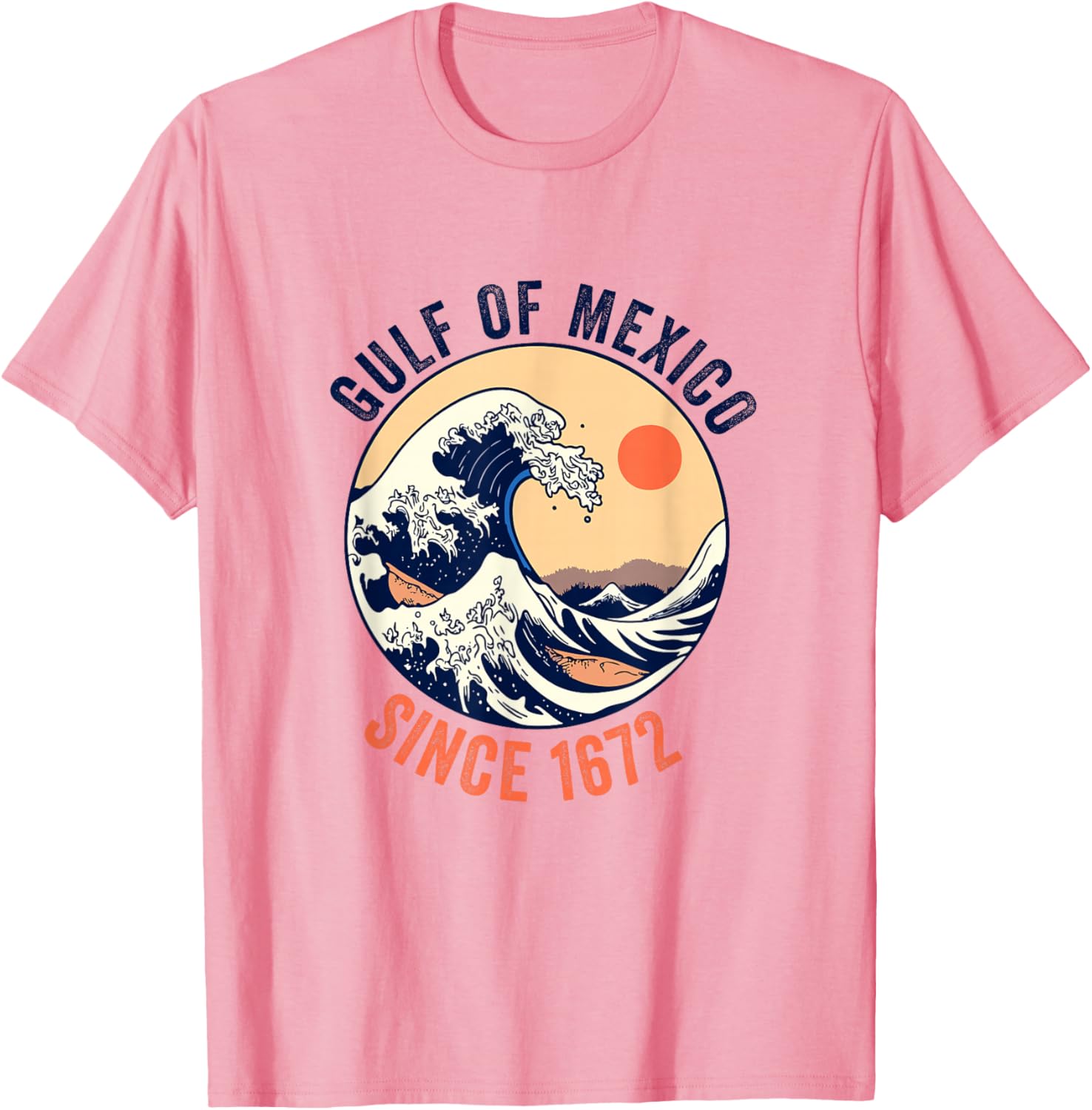Gulf of Mexico Since 1672 T-Shirt for Proud Mexican Gulf Lovers - 1