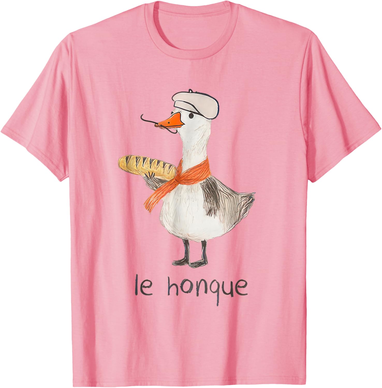 Funny French Goose Shirt Le Honque Casual Tee for Stylish Comfort - 12
