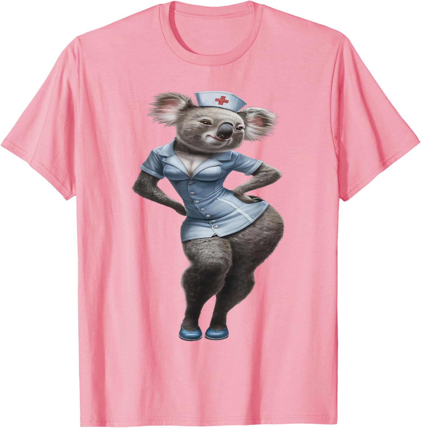 Funny Koala Nurse T-Shirt for Men and Women - Cute and Comfy Apparel - 6