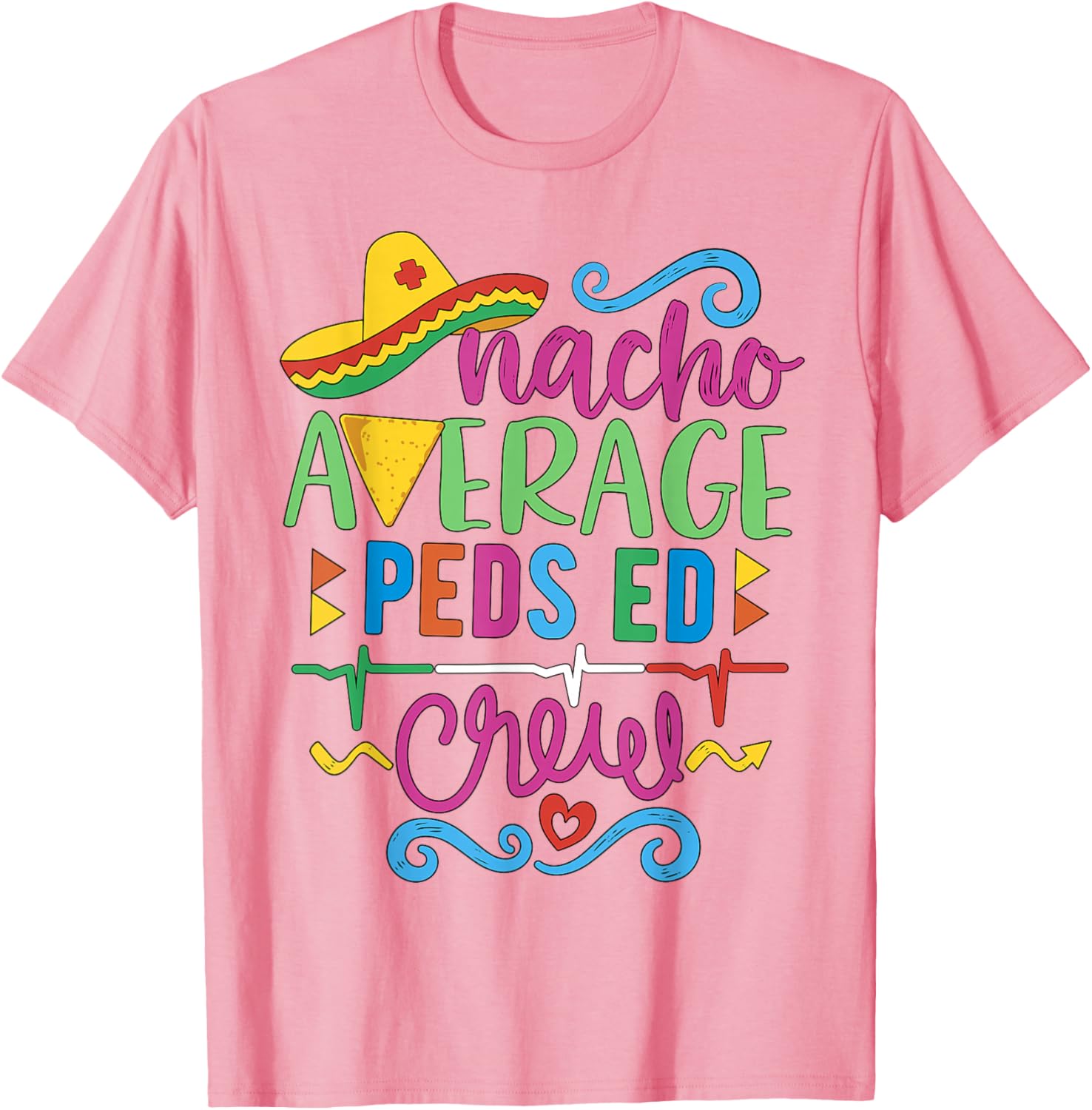 Emergency Nurse Techs Peds ED Crew T-Shirt for Pediatric Healthcare Heroes - 12