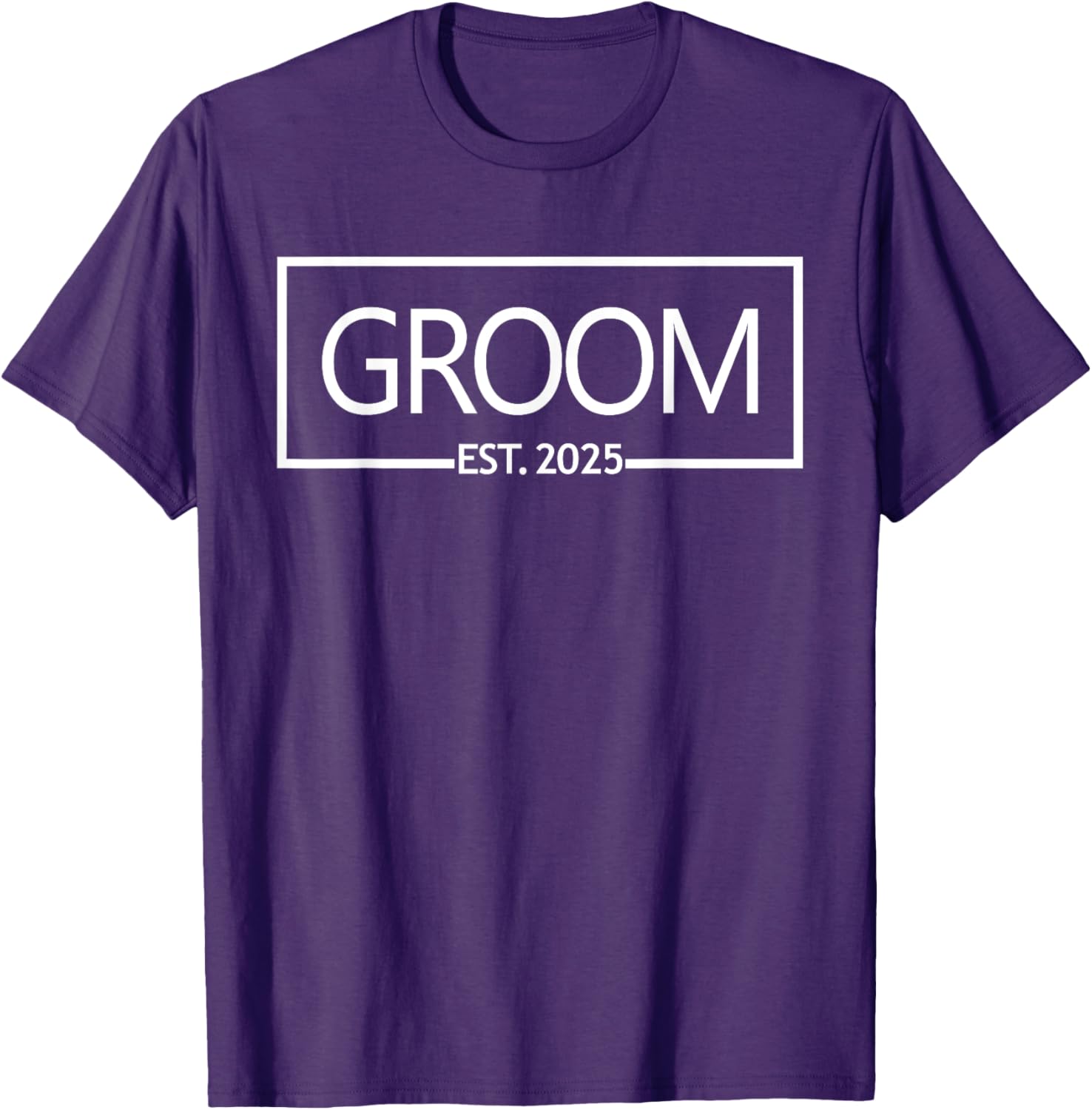 Groom Est. 2025 Bachelor Party T-Shirt for Future Husbands - 7