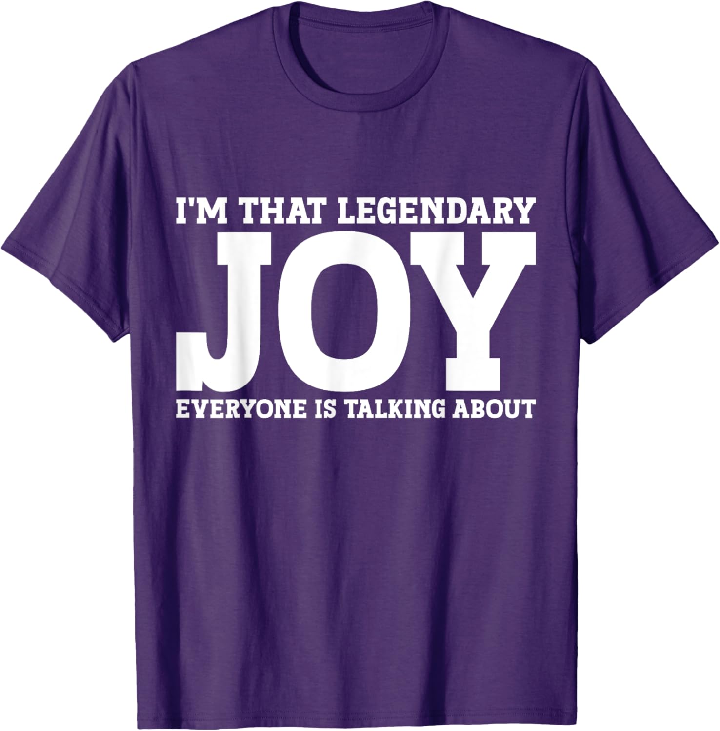 Funny Joy T-Shirt with Personalized Name - Fun Gift for All Occasions - 9