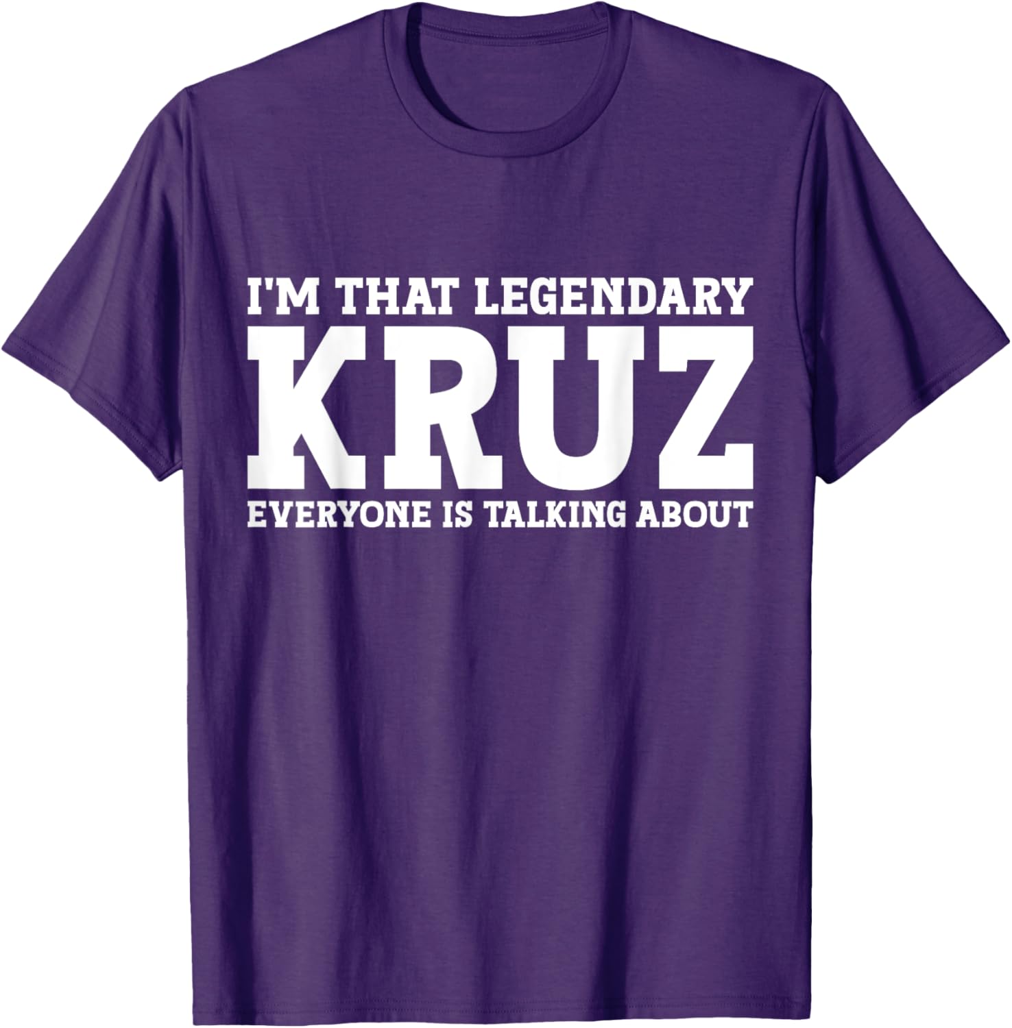 Funny Kruz Personal Name T-Shirt for Unique Style and Comfort - 8