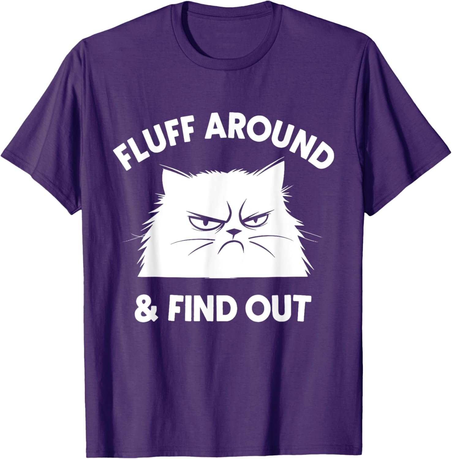 Funny Cat Lady Quote T-Shirt Gift for Cat Lovers of All Ages - 3