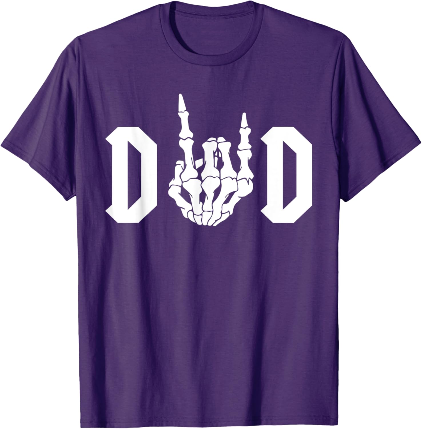 Gothic Skeleton Dad Birthday T-Shirt for Family Matching Fun - 4