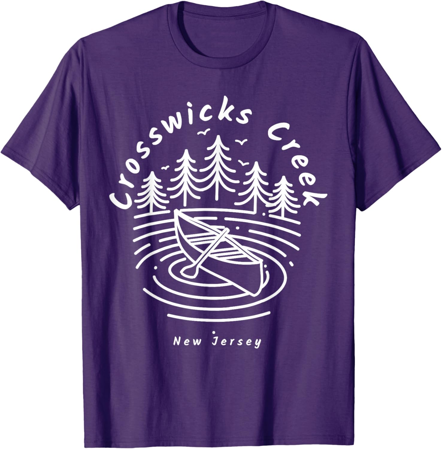 Crosswicks Creek New Jersey T-Shirt Perfect for Locals and Visitors - 13