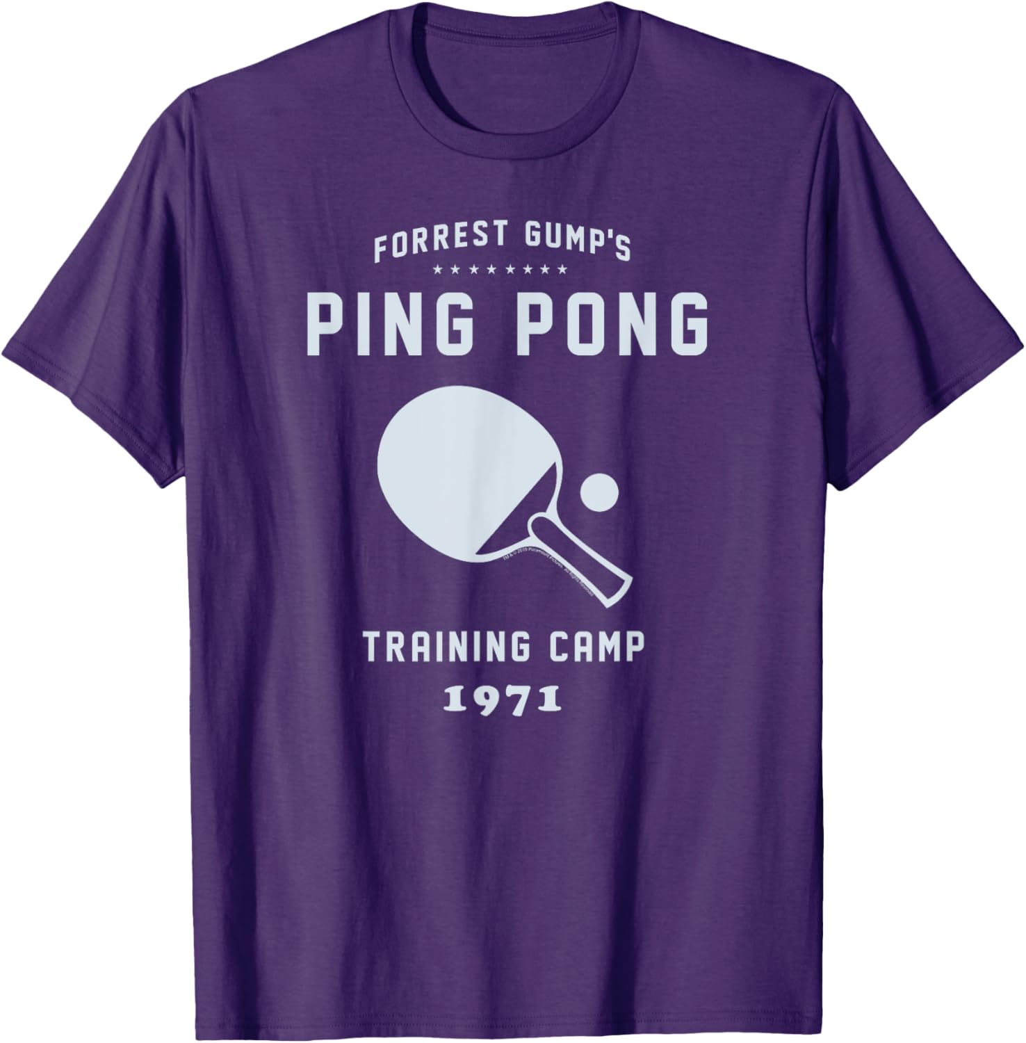 Forrest Gump Ping Pong Training Camp T-Shirt for Movie Fans and Athletes - 6