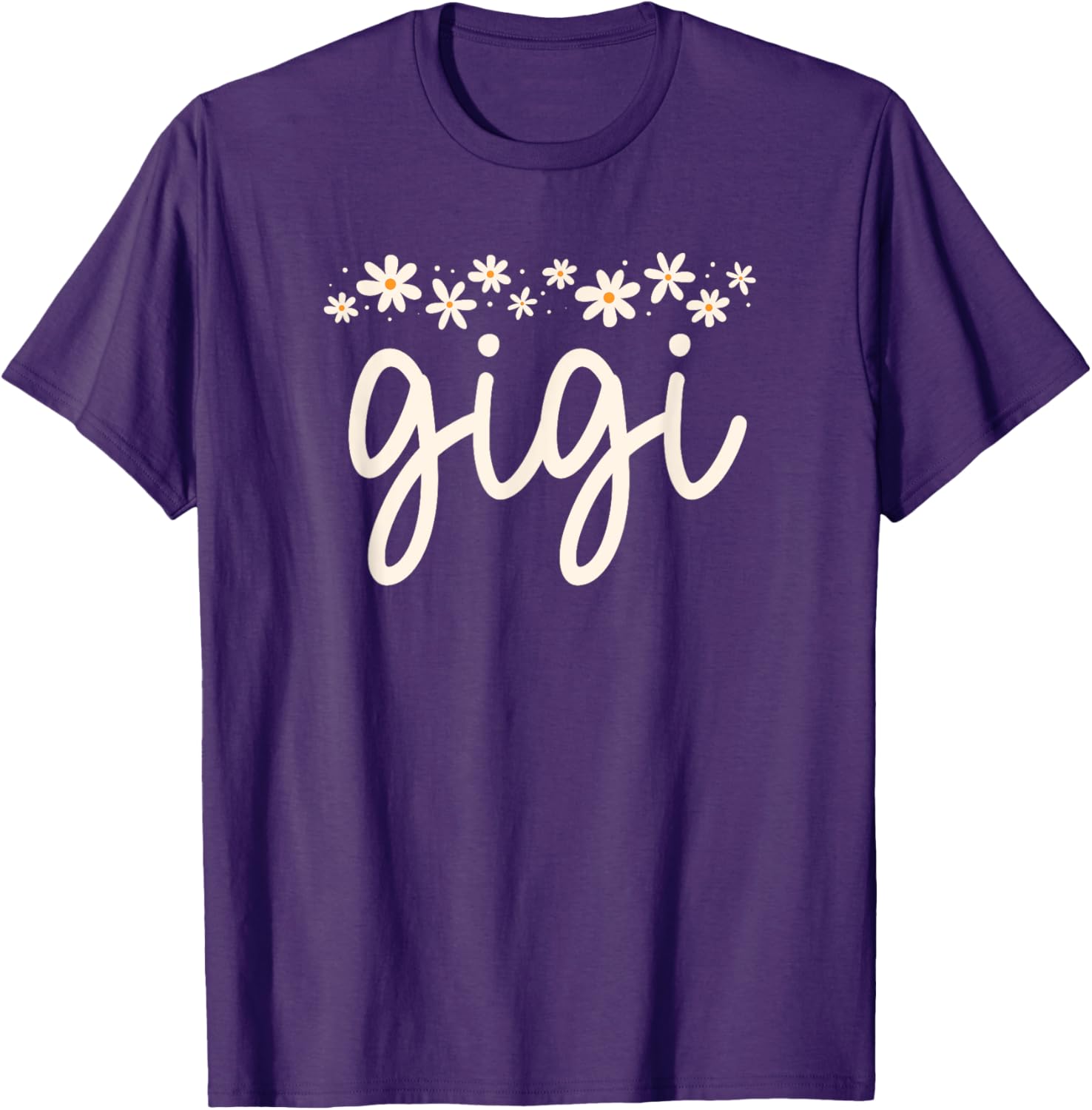 Cute Floral Gigi T-Shirt for Mother's Day and Pregnancy Reveal Gift - 7