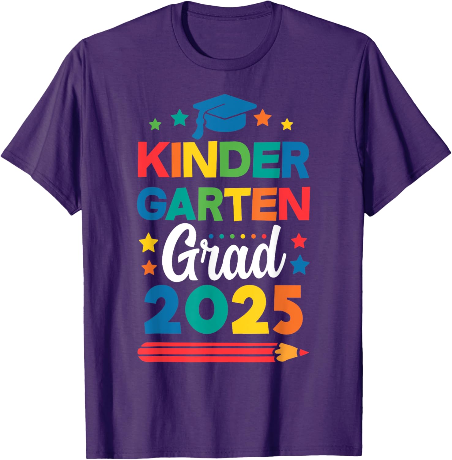 Cute Kindergarten Graduation T-Shirt for Boys and Girls 2025 - 8