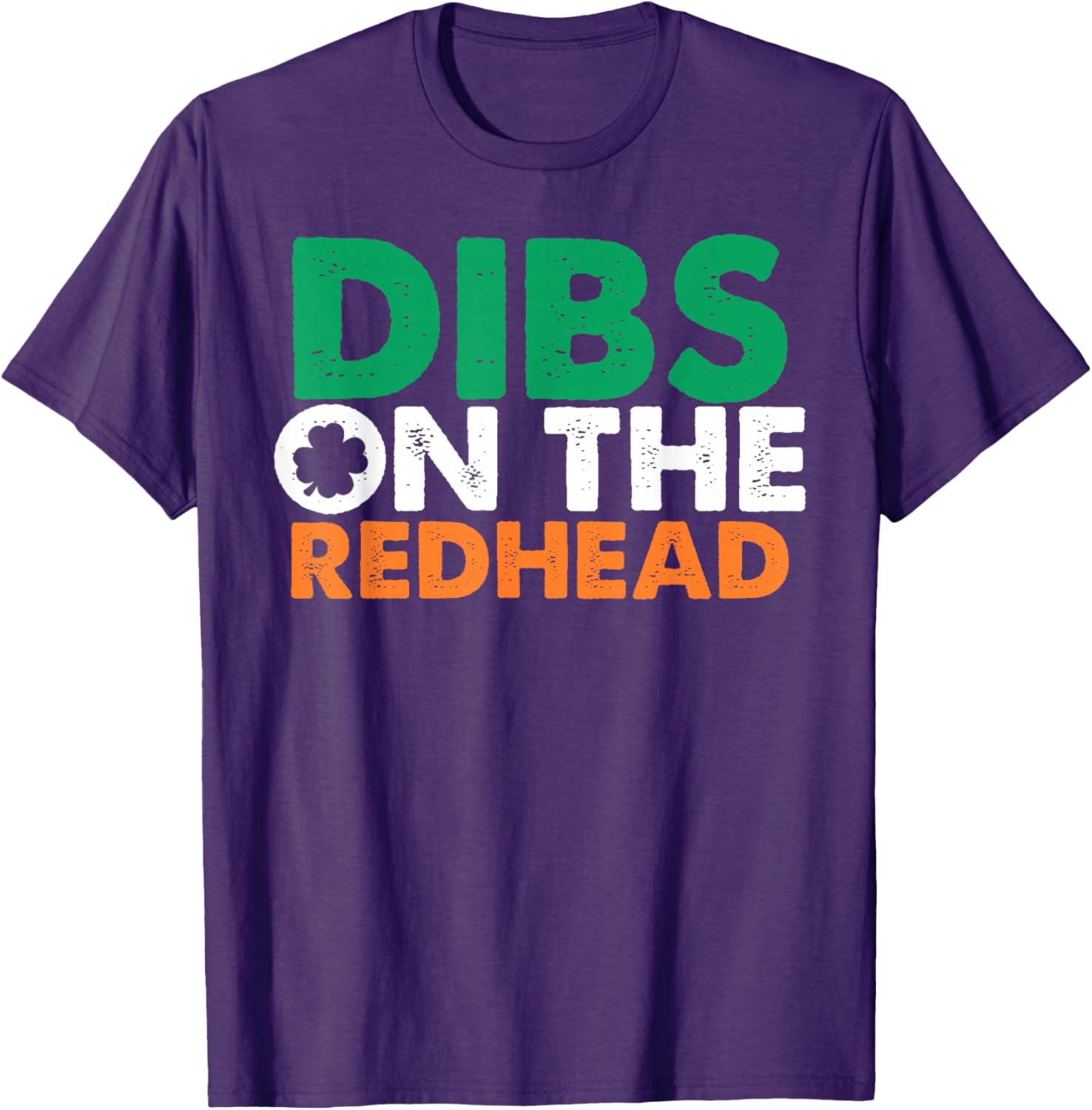 Dibs On The Redhead Funny Saint Patrick's Day T-Shirt for Fun Celebrations - 2