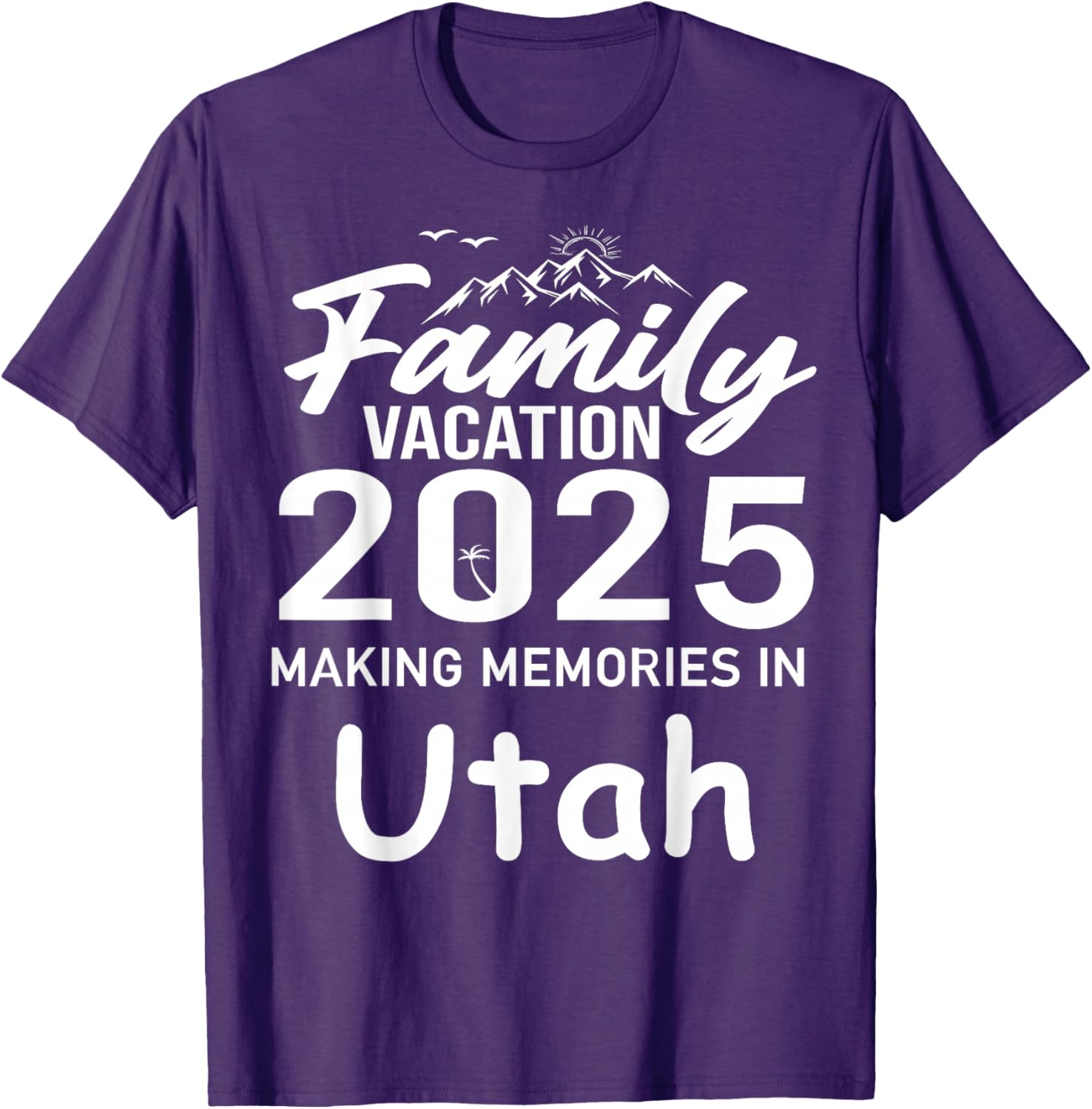 Family Vacation 2025 Utah Summer Trip T-Shirt for Cherished Memories - 3