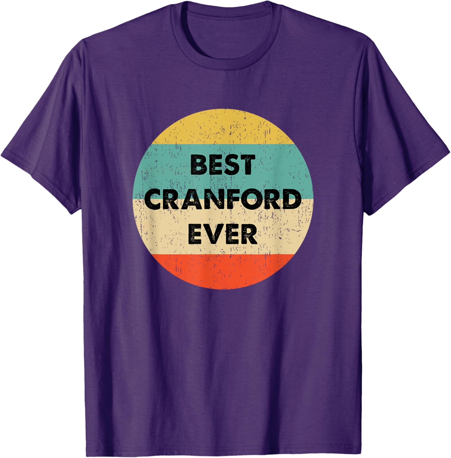 Cranford Name T-Shirt for Stylish Comfort in Clothing and Jewelry - 26