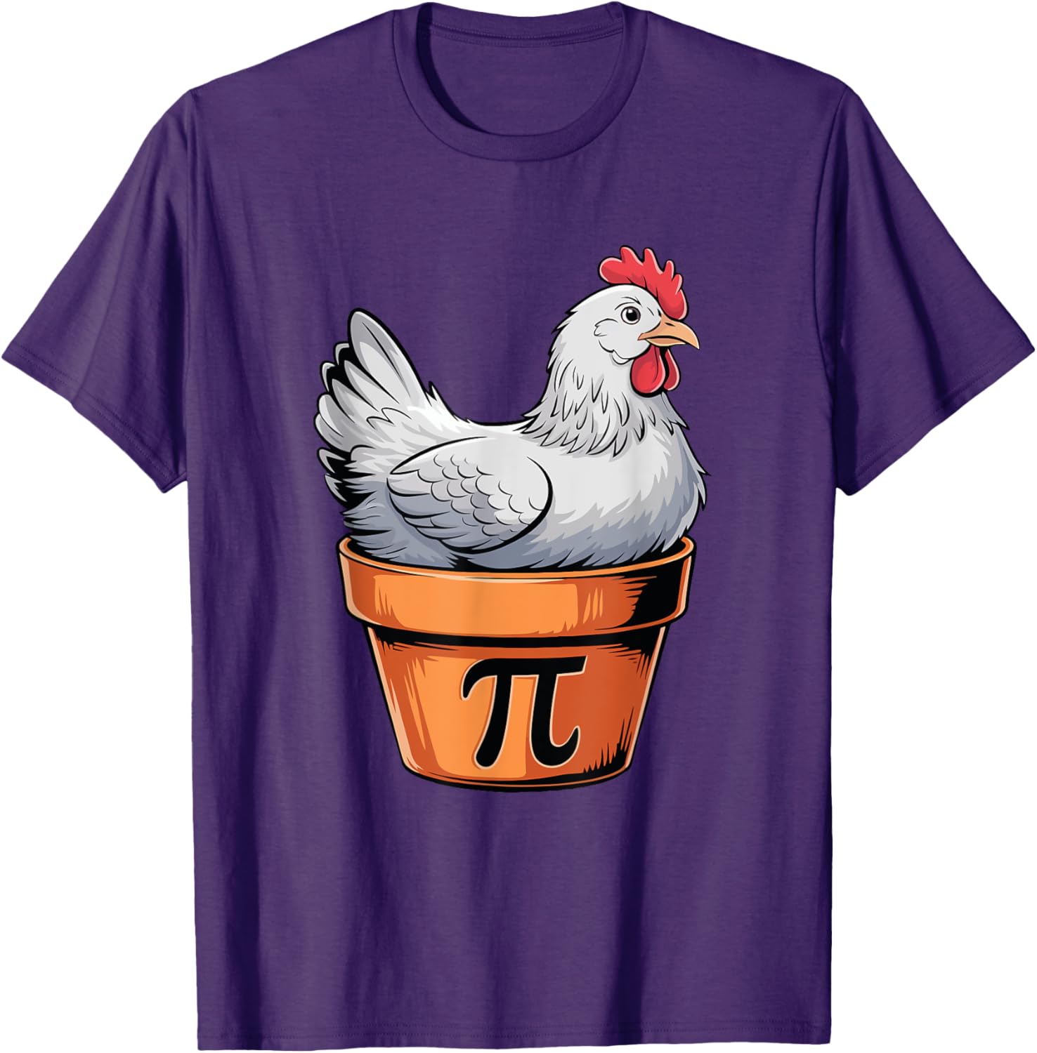 Funny Chicken Pot Pie Day T-Shirt for Teachers and Students March 14 - 11