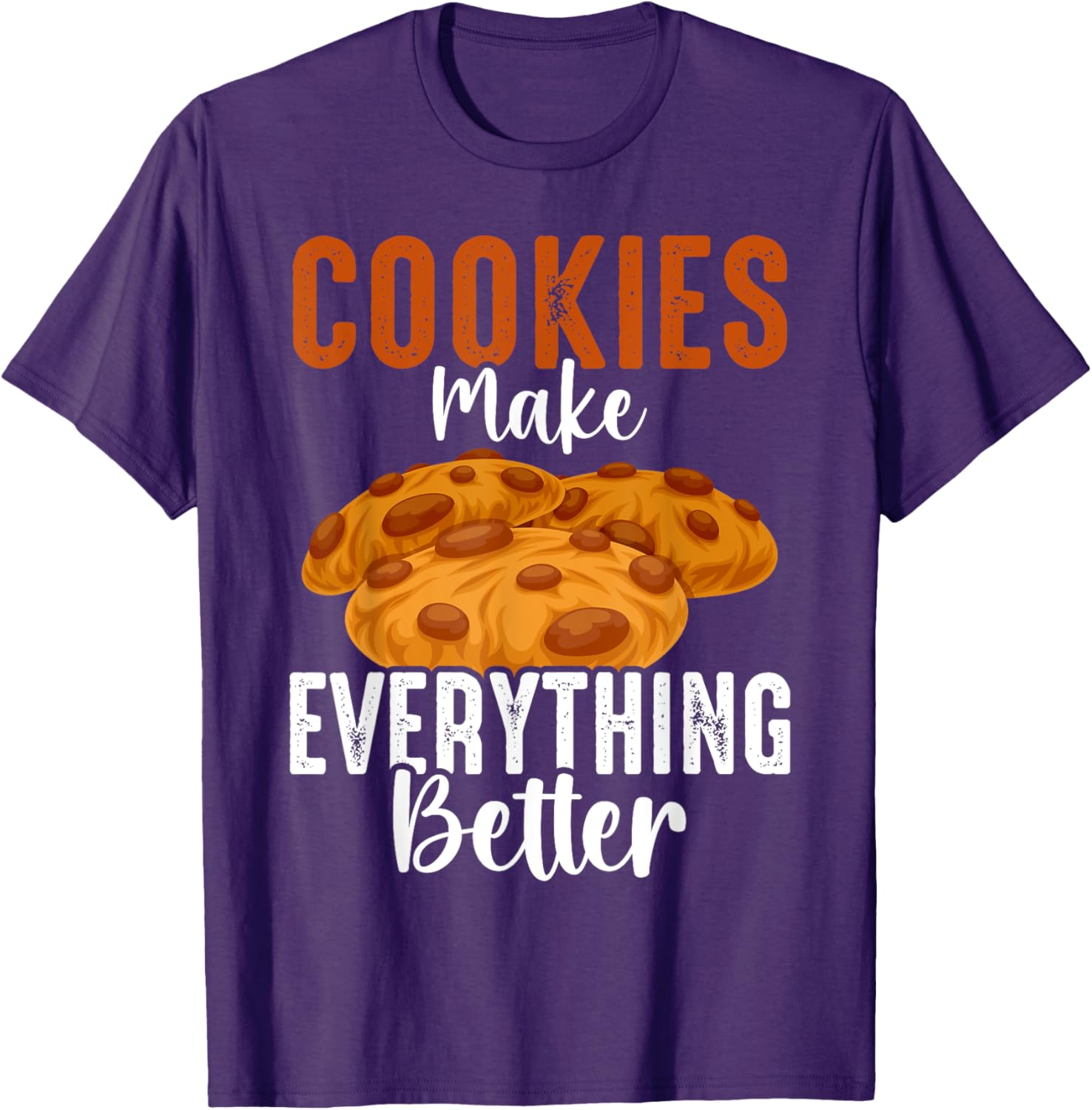 Funny Cookie Lover T-Shirt for Kids and Adults - Perfect for Bakers - 8