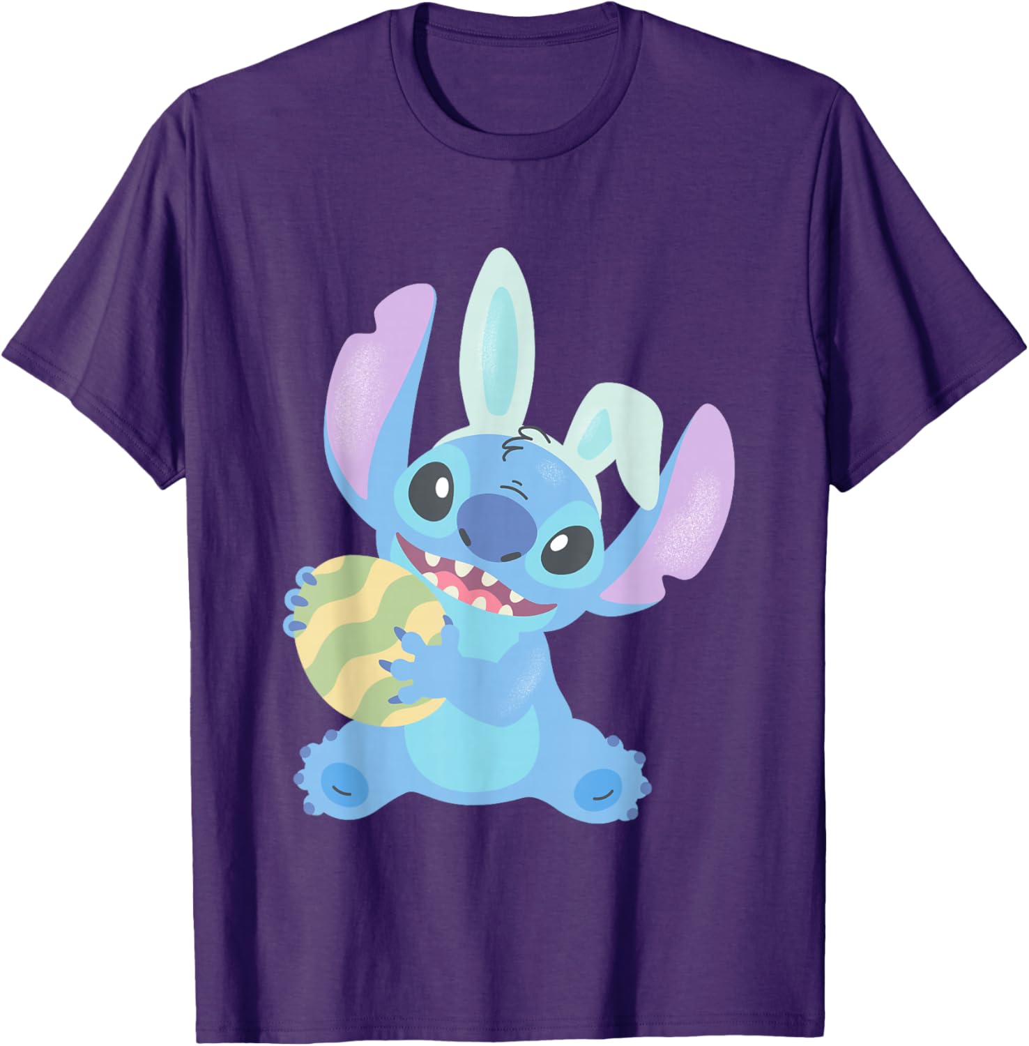 Cute Lilo & Stitch Easter T-Shirt with Adorable Stitch in Bunny Ears - 13