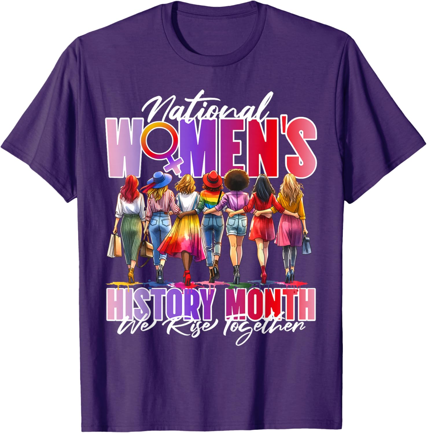 Embrace Equity Women's History Month 2025 T-Shirt for Every Woman - 17