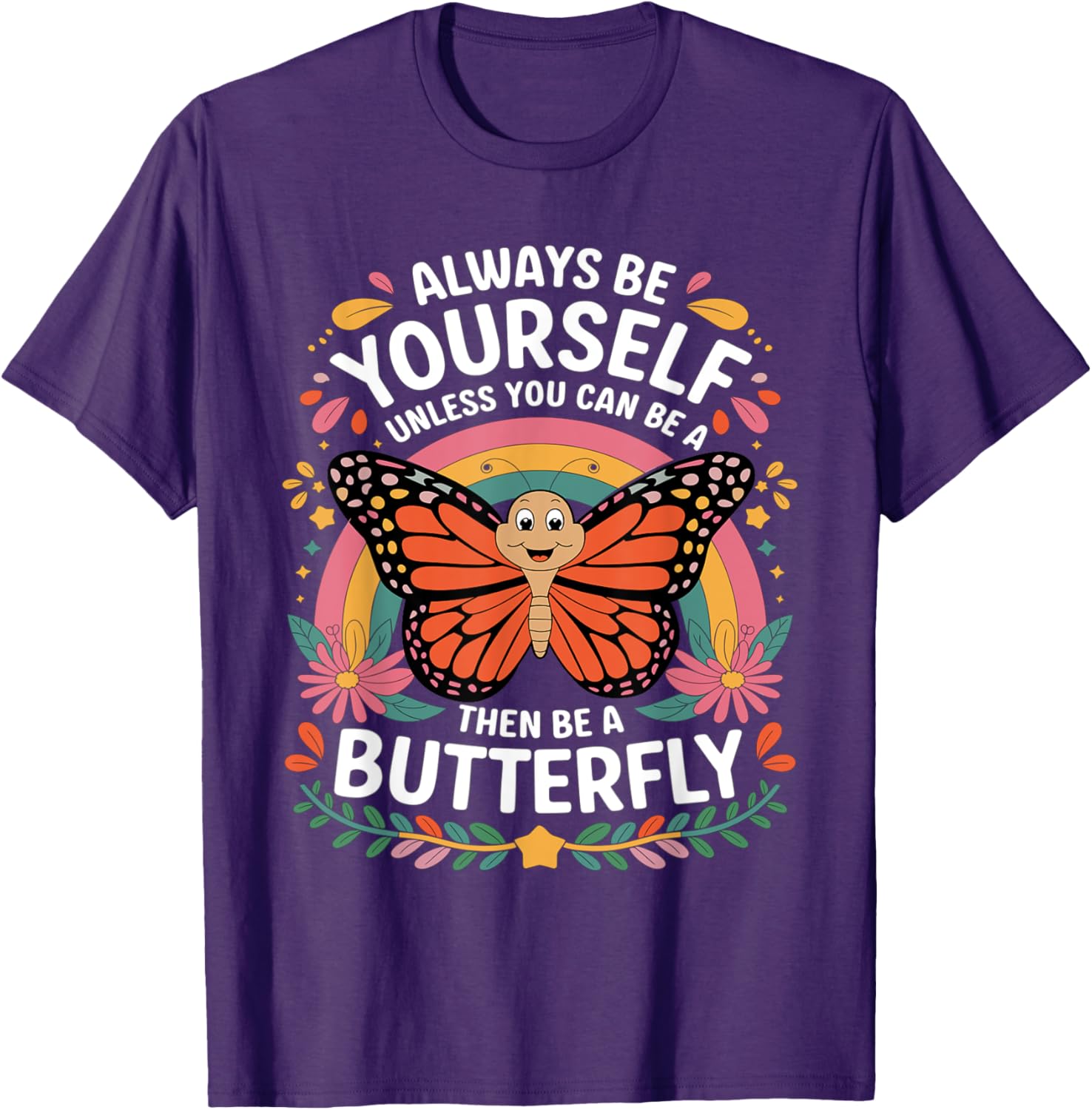 Cute Butterfly T-Shirt with Funny Sarcastic Jokes for Butterfly Lovers - 19