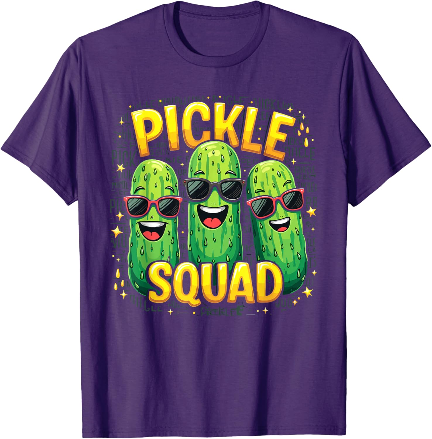 Cute Pickle Squad Shirt Fun Cucumber Jar T-Shirt for Pickle Lovers - 18