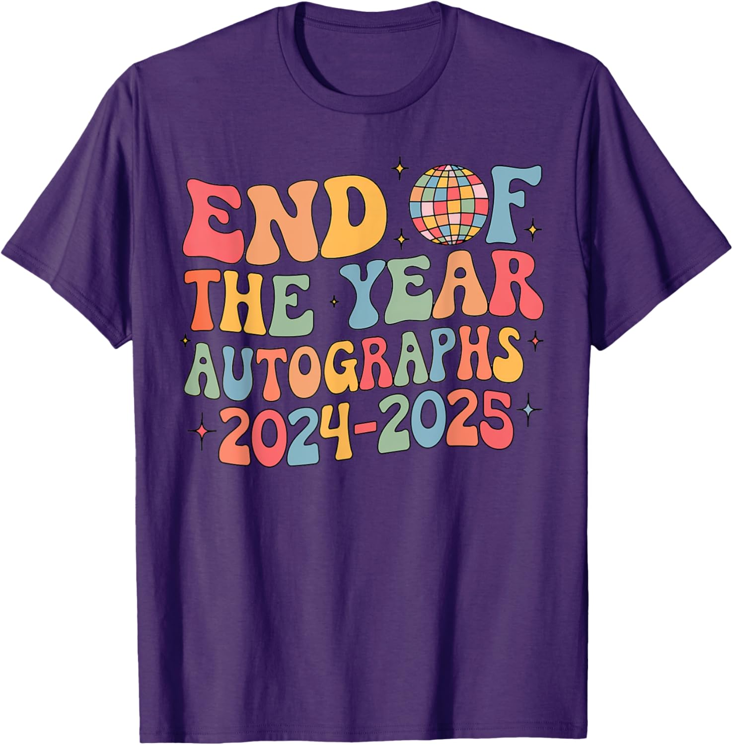 End of Year Autographs T-Shirt for Last Day of School 2024/2025 - 7