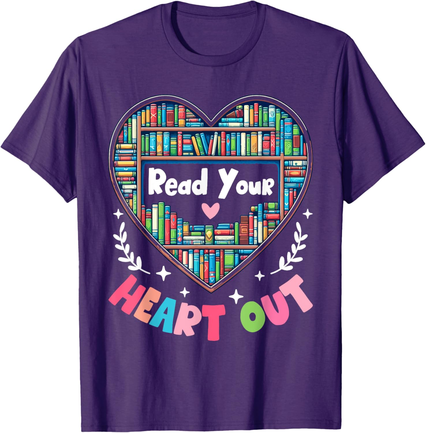 Cute Retro Reading T-Shirt for Women Perfect for Valentine's Day Gift - 6