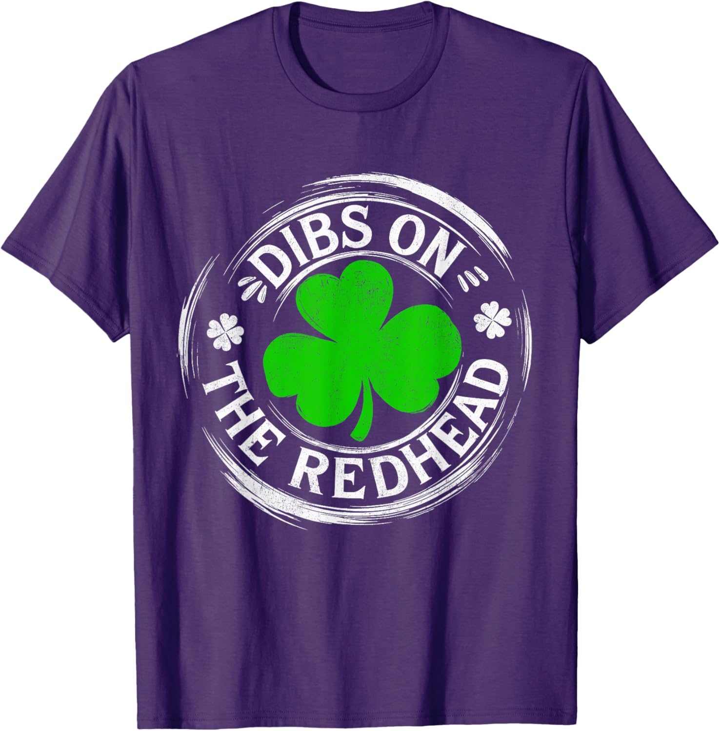 Dibs On The Redhead Funny St Patrick's Day T-Shirt for Fun Celebrations - 14