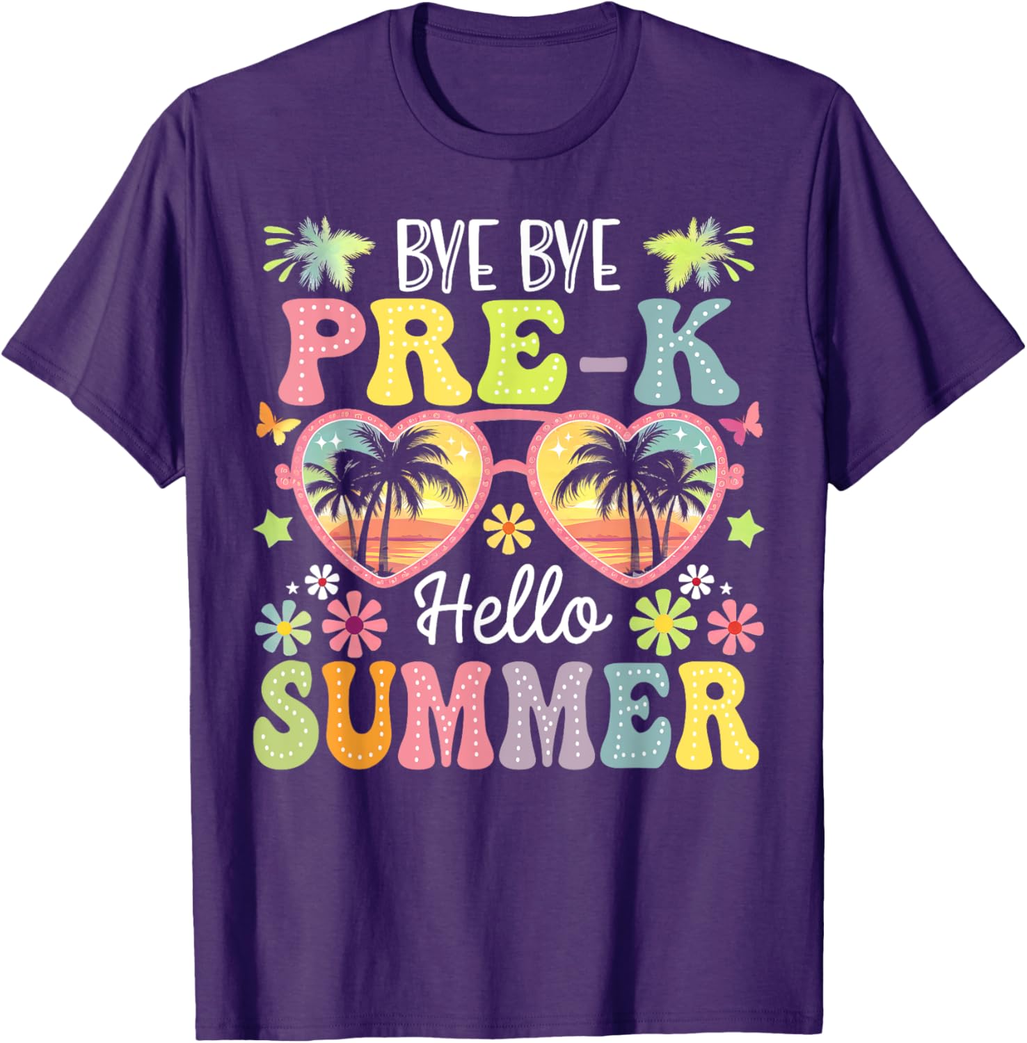 Goodbye Pre-K Hello Summer Boys Kids T-Shirt for Last Day of School - 19
