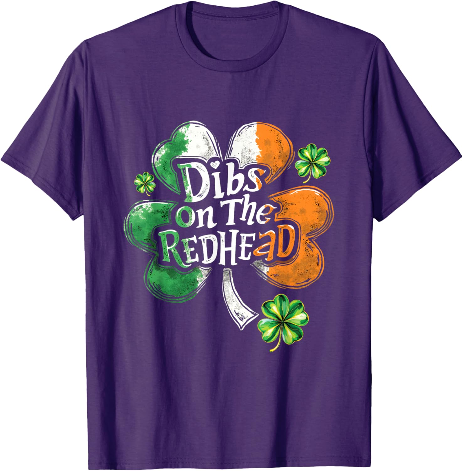 Dibs on the Redhead St Patrick's Shamrock T-Shirt for Irish Pride - 24