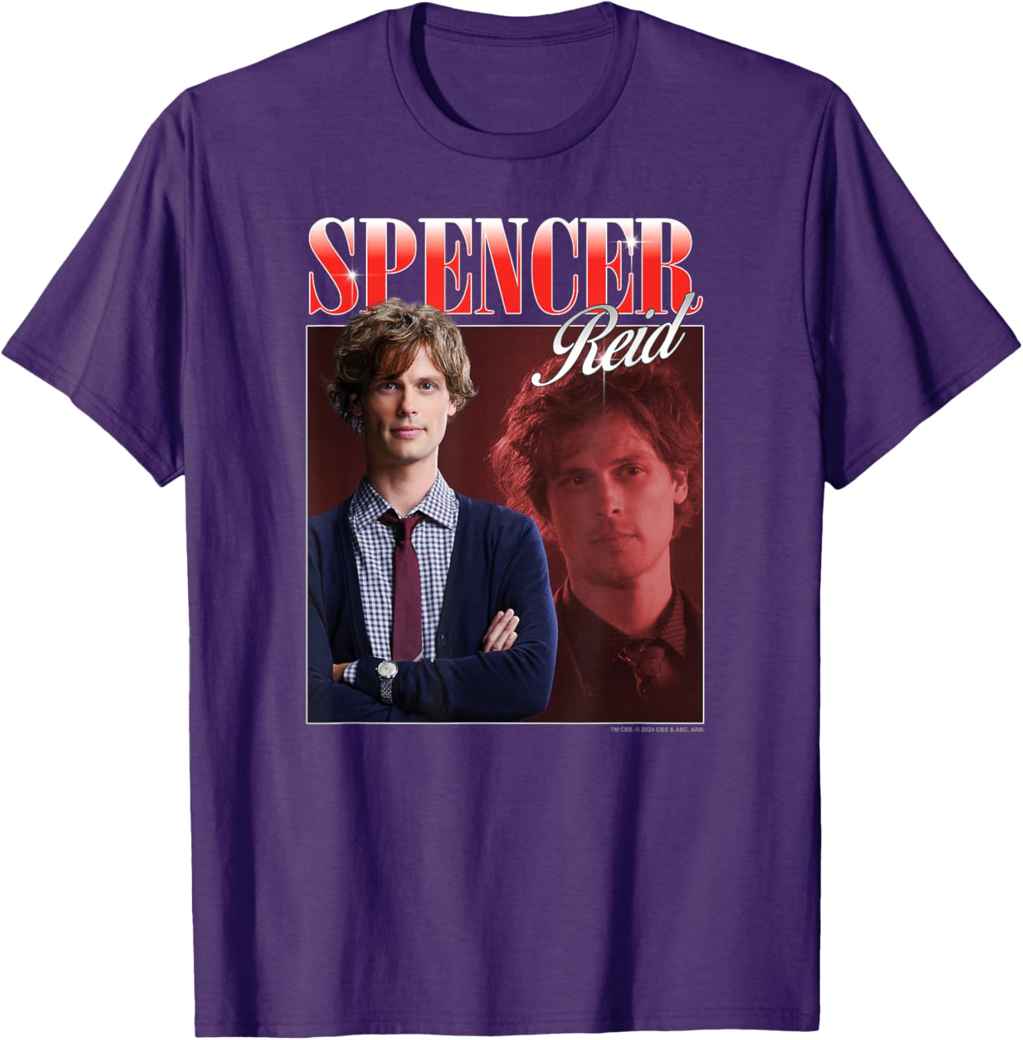 Criminal Minds Spencer Reid Bootleg T-Shirt for Fans and Collectors - 5