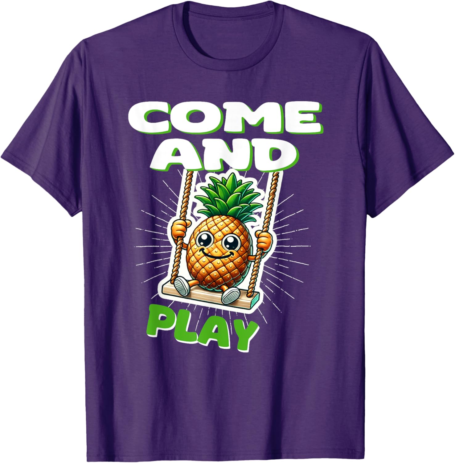 Funny Pineapple Swingers Shirt Come and Play T-Shirt for Fun Lovers - 1