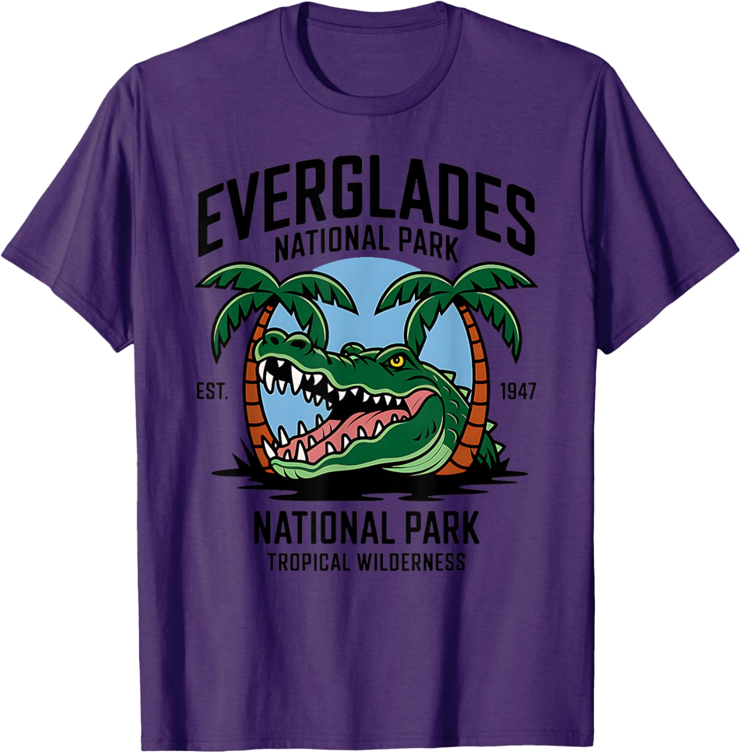 Everglades National Park Tropical Wilderness T-Shirt for Nature Lovers - 23