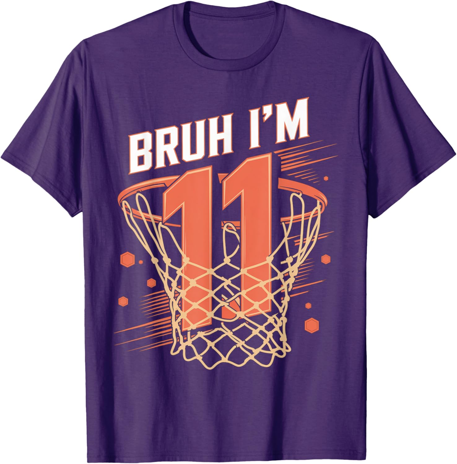 Cool Basketball Shirt for 11 Year Old Boys Birthday Celebration - 15