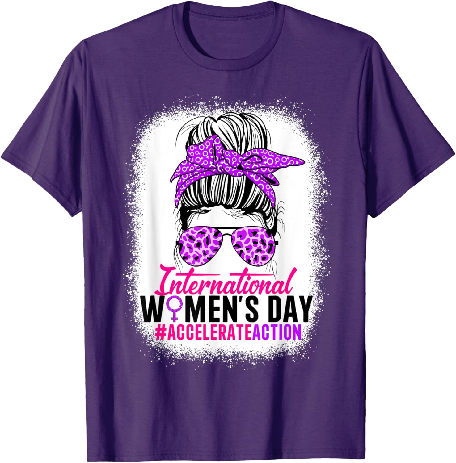 Celebrate International Women's Day 2025 with Stylish Action Tee - 16